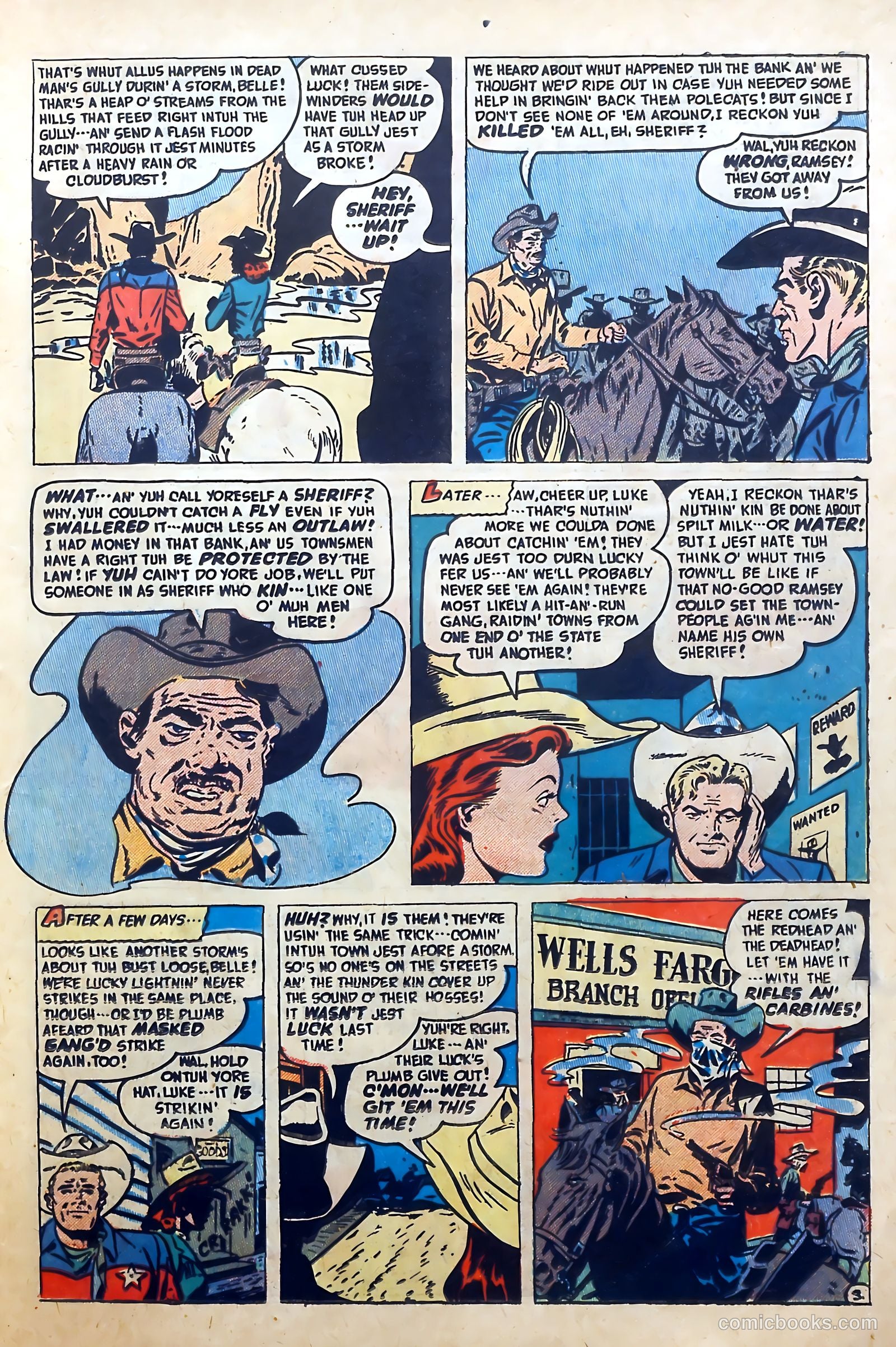 Blazing West #13 (1950) — page 37 of 52