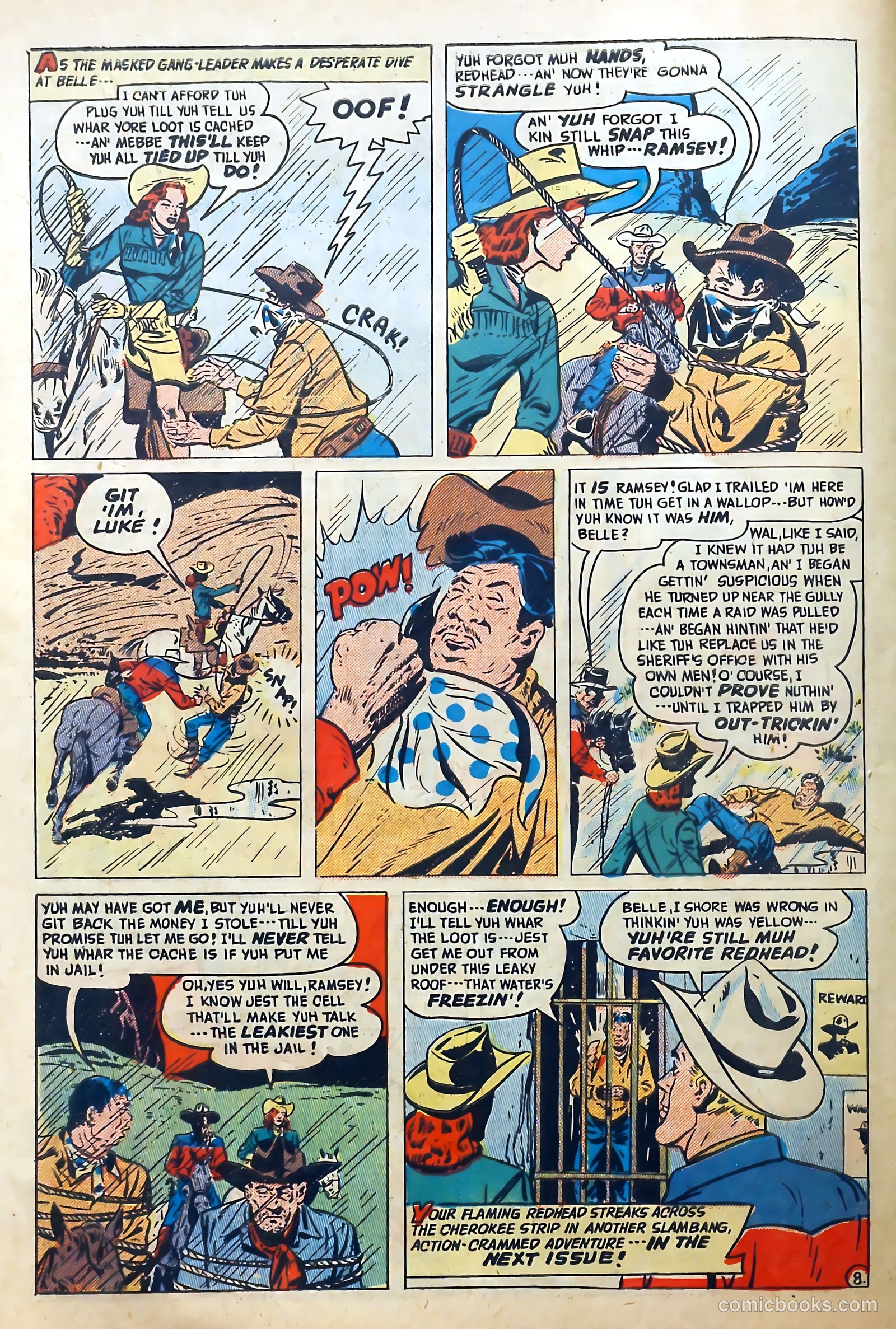 Blazing West #13 (1950) — page 42 of 52