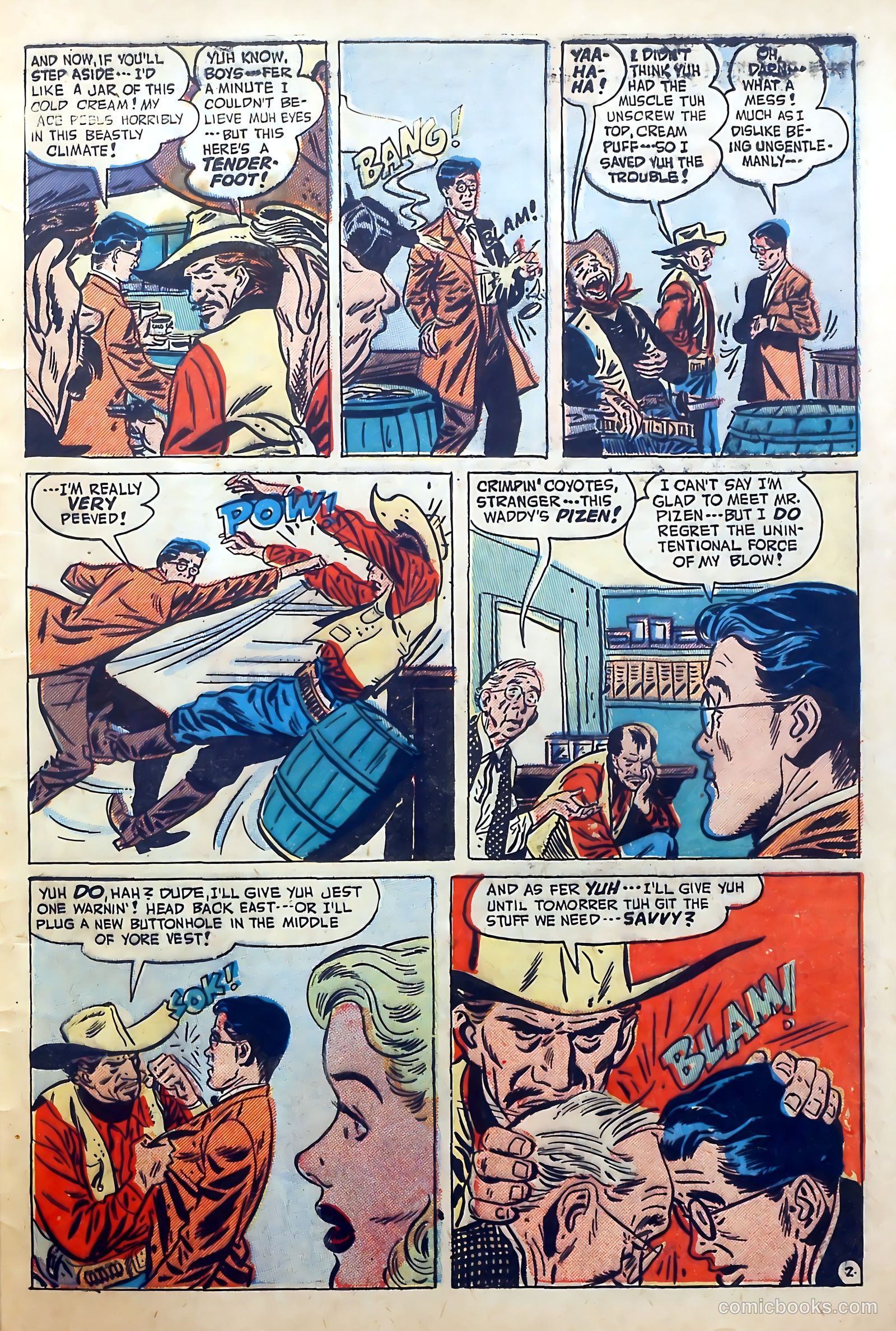 Blazing West #13 (1950) — page 45 of 52