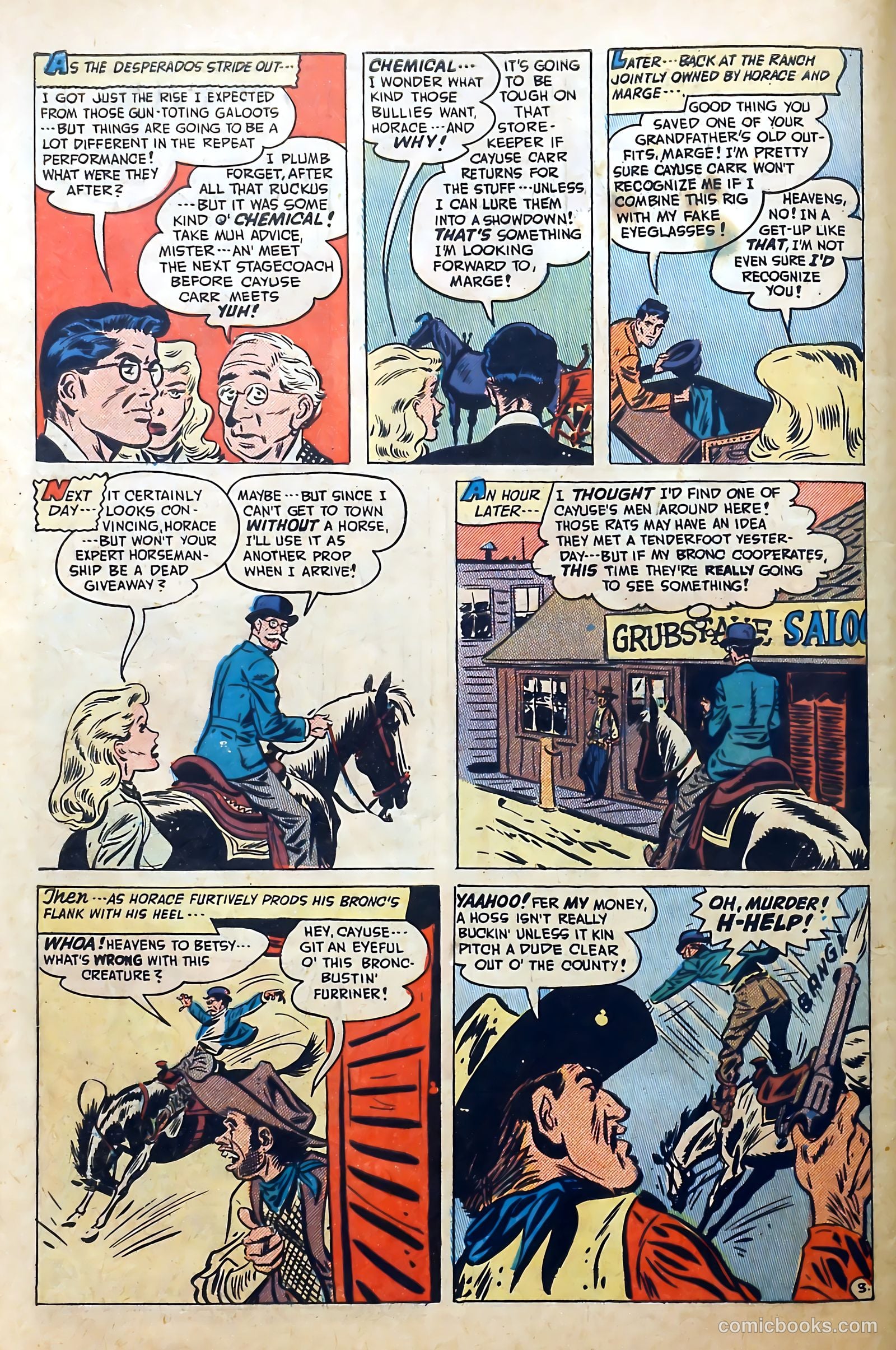 Blazing West #13 (1950) — page 46 of 52