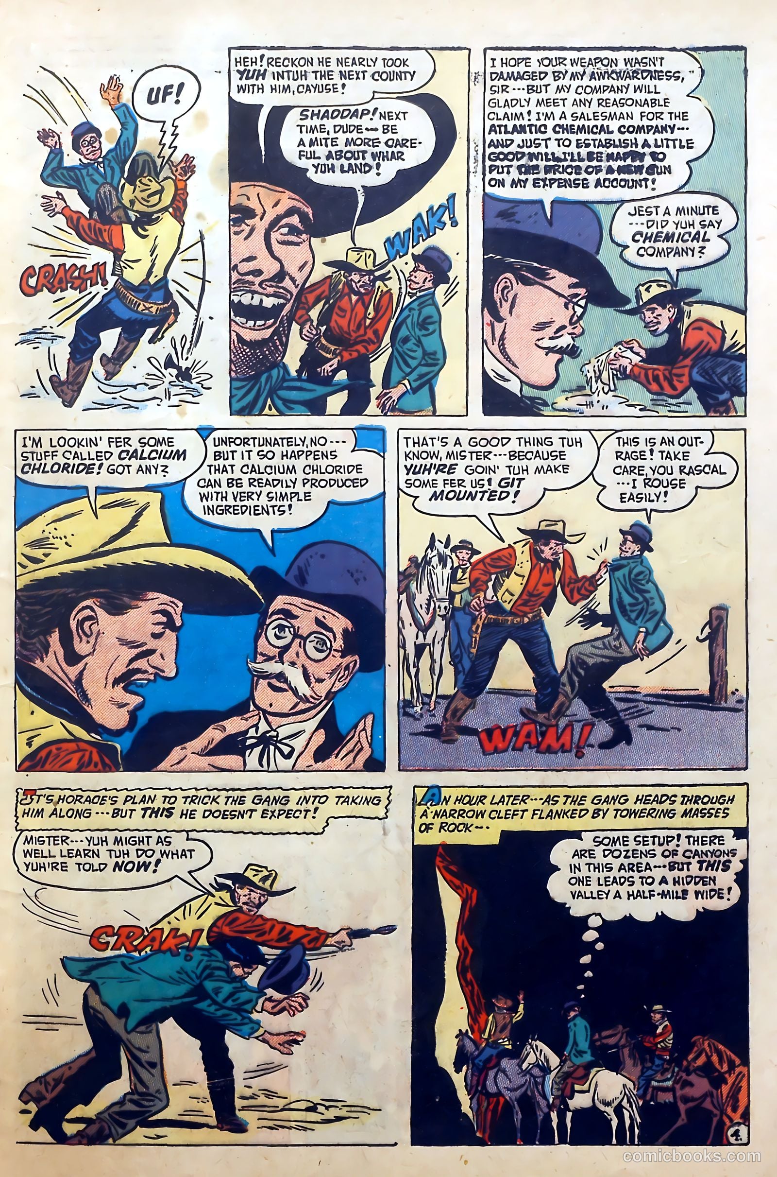 Blazing West #13 (1950) — page 47 of 52