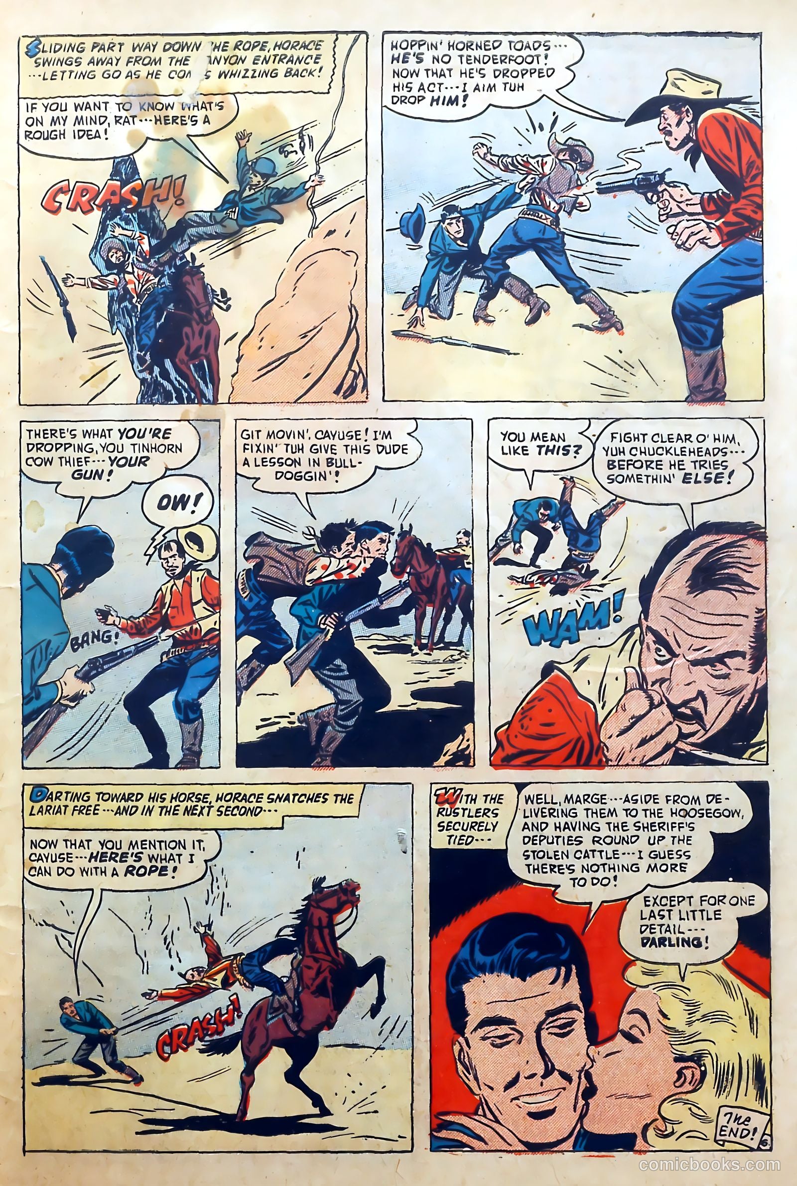 Blazing West #13 (1950) — page 49 of 52