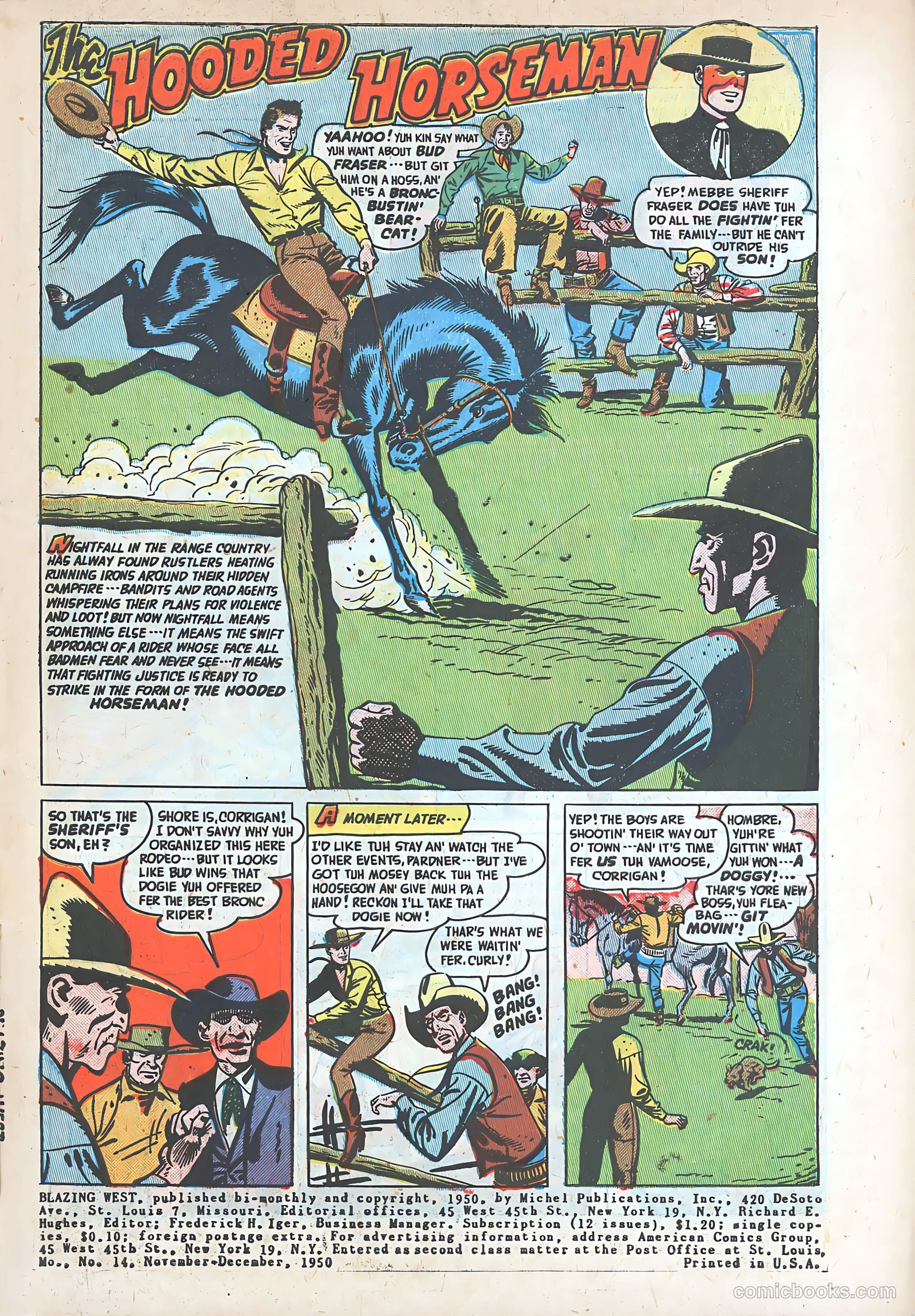 Blazing West #14 (1950) — page 3 of 52
