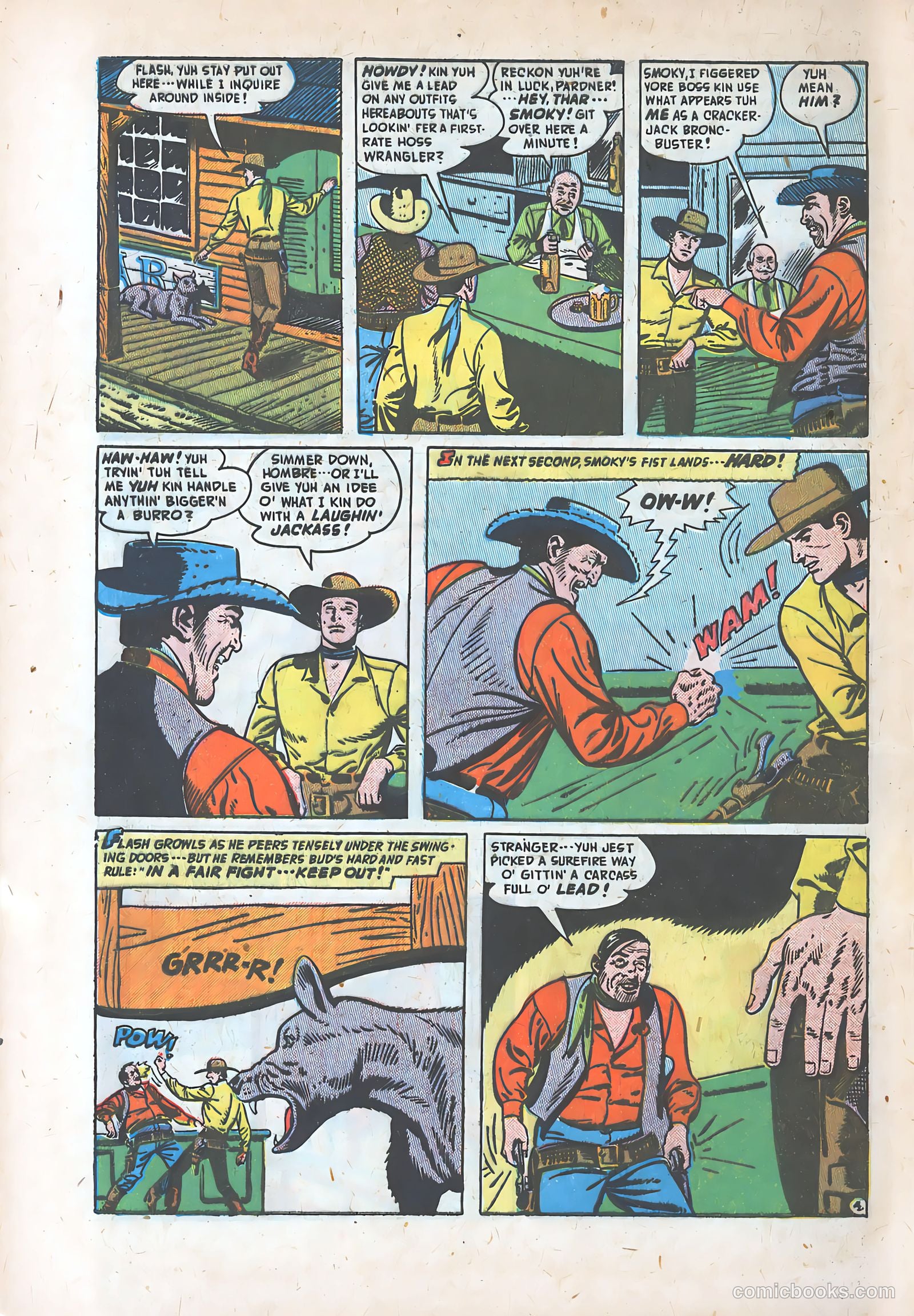 Blazing West #14 (1950) — page 6 of 52
