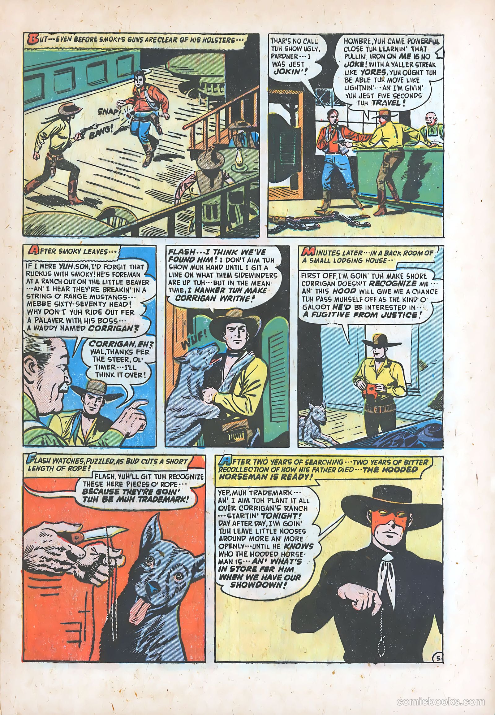 Blazing West #14 (1950) — page 7 of 52