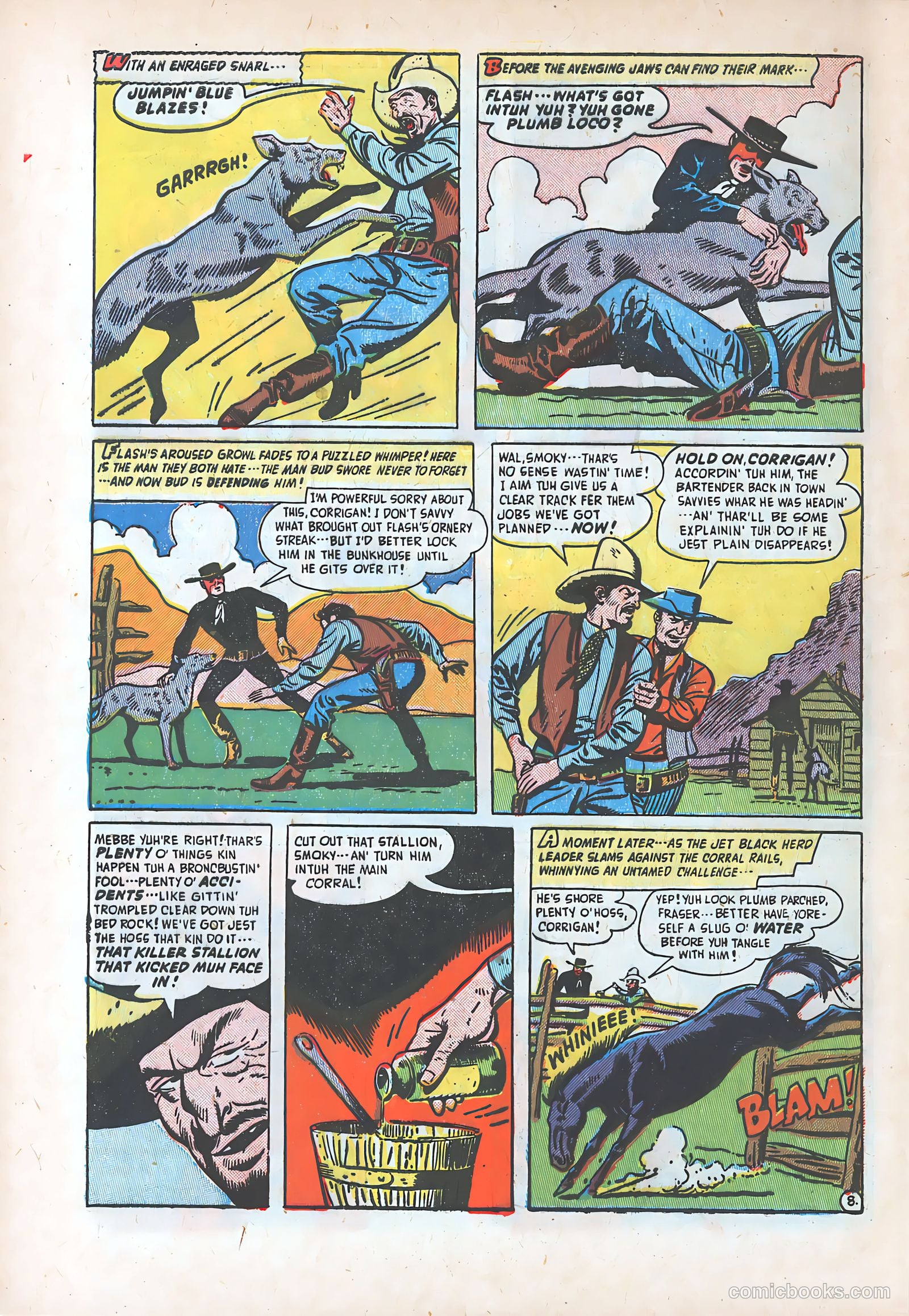Blazing West #14 (1950) — page 10 of 52