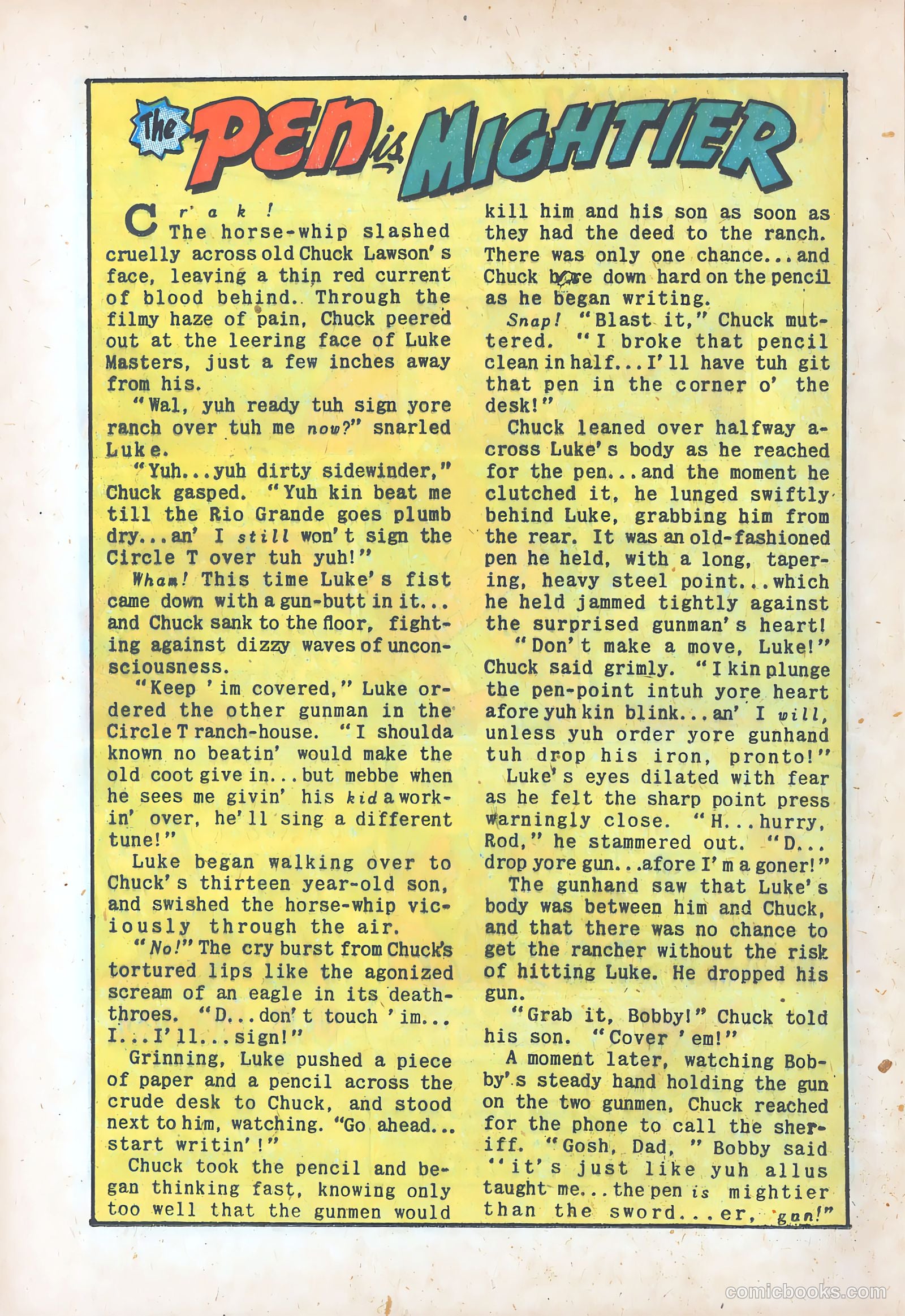 Blazing West #14 (1950) — page 16 of 52