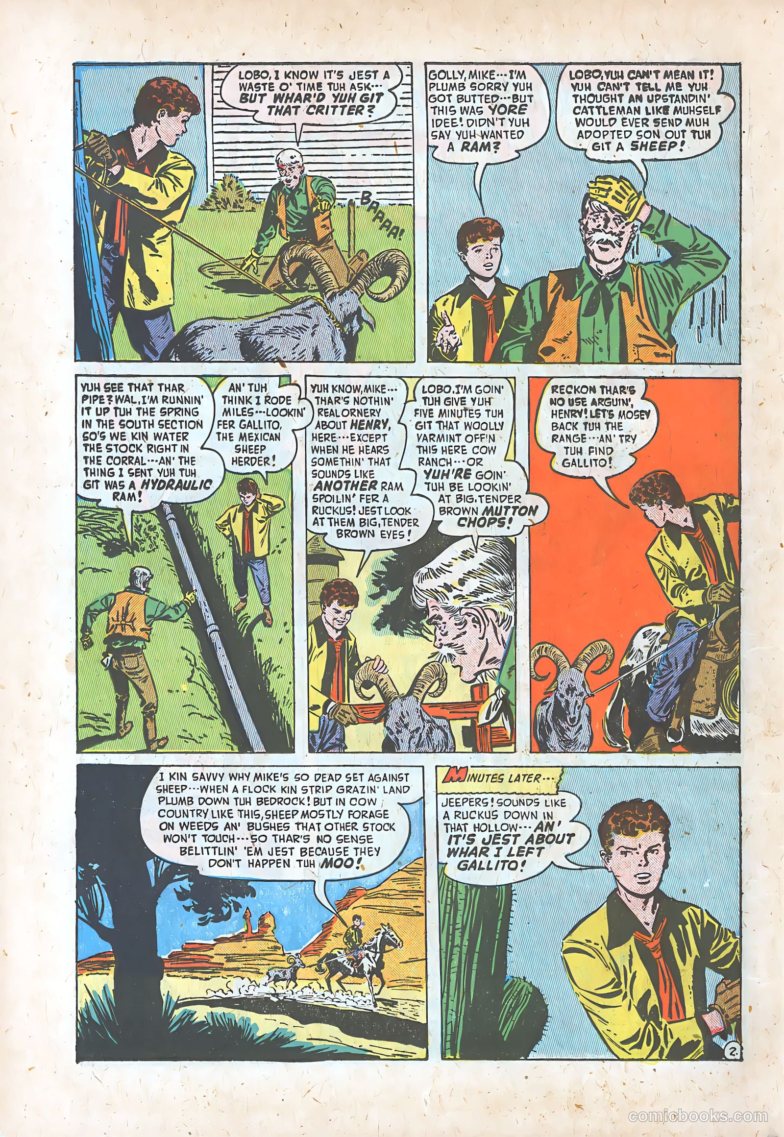 Blazing West #14 (1950) — page 18 of 52