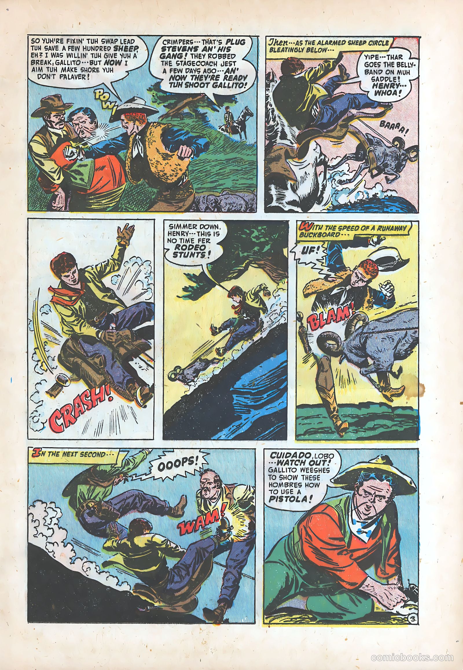 Blazing West #14 (1950) — page 19 of 52