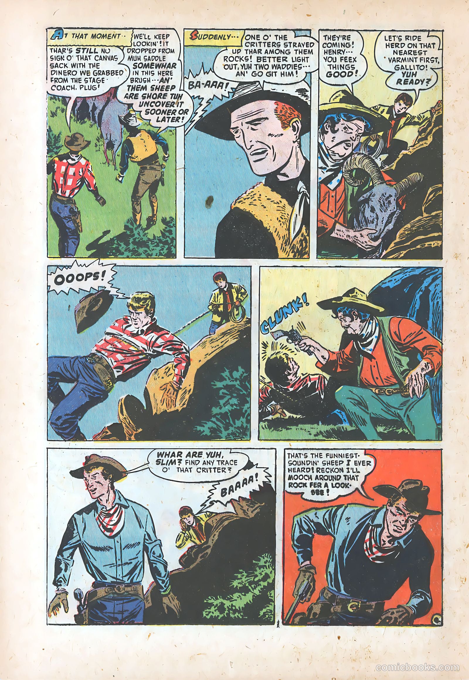 Blazing West #14 (1950) — page 22 of 52