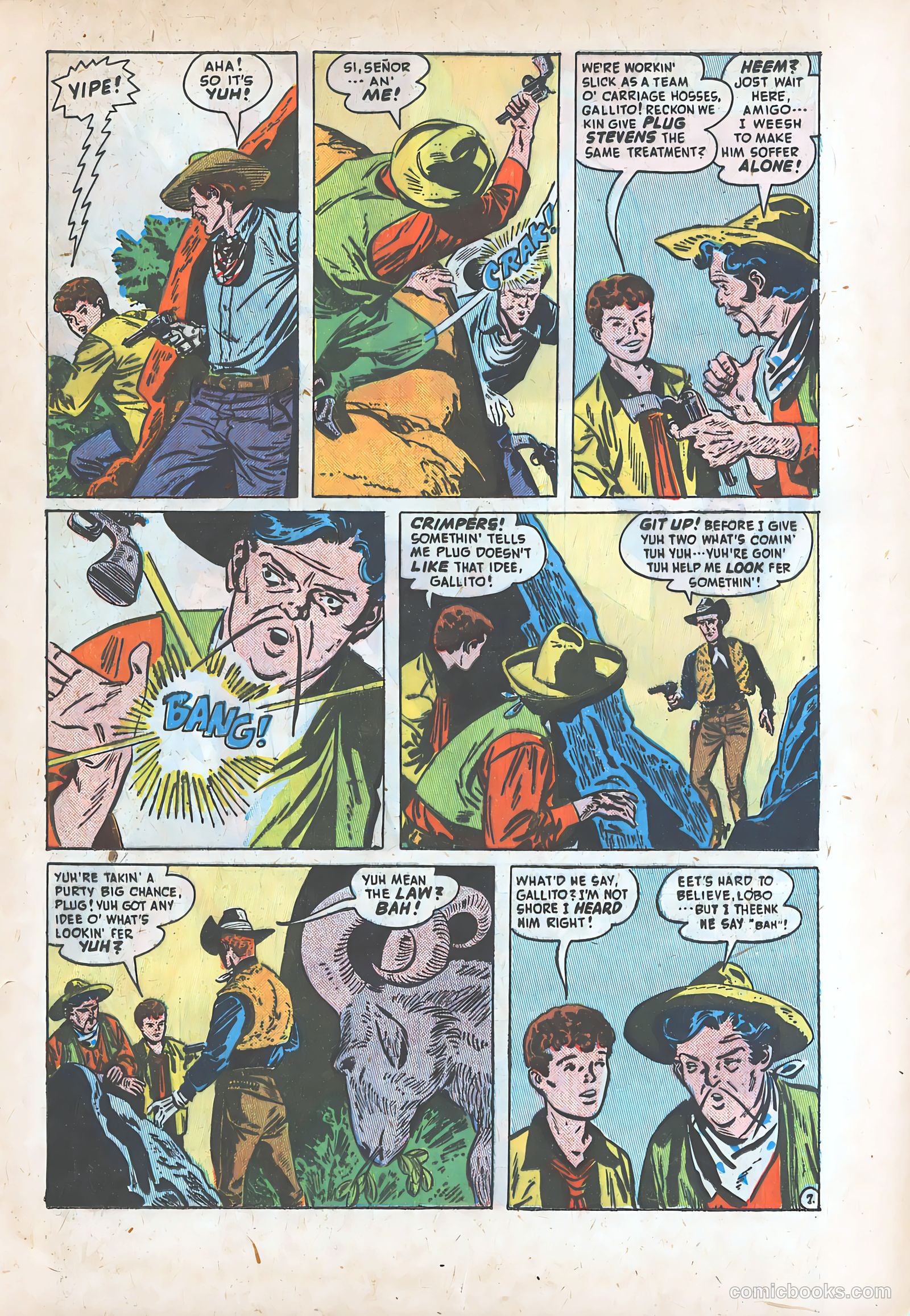Blazing West #14 (1950) — page 23 of 52