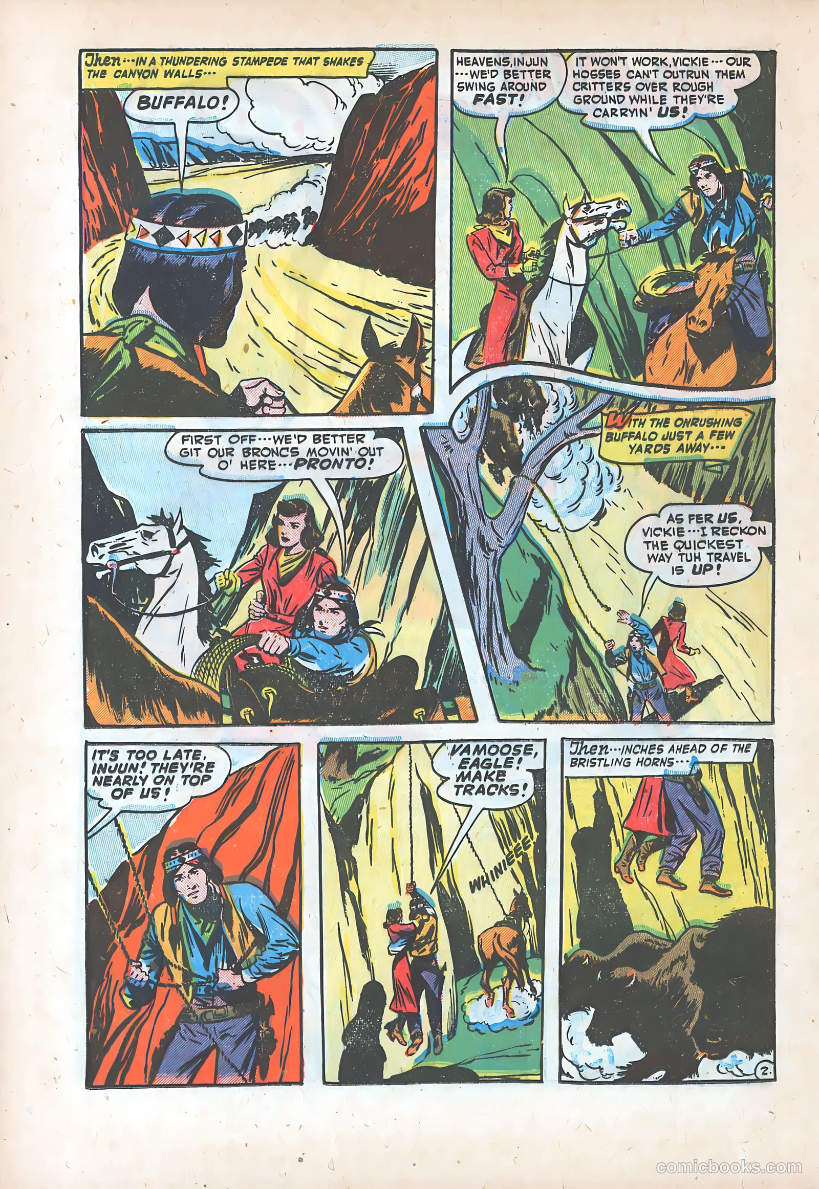 Blazing West #14 (1950) — page 28 of 52