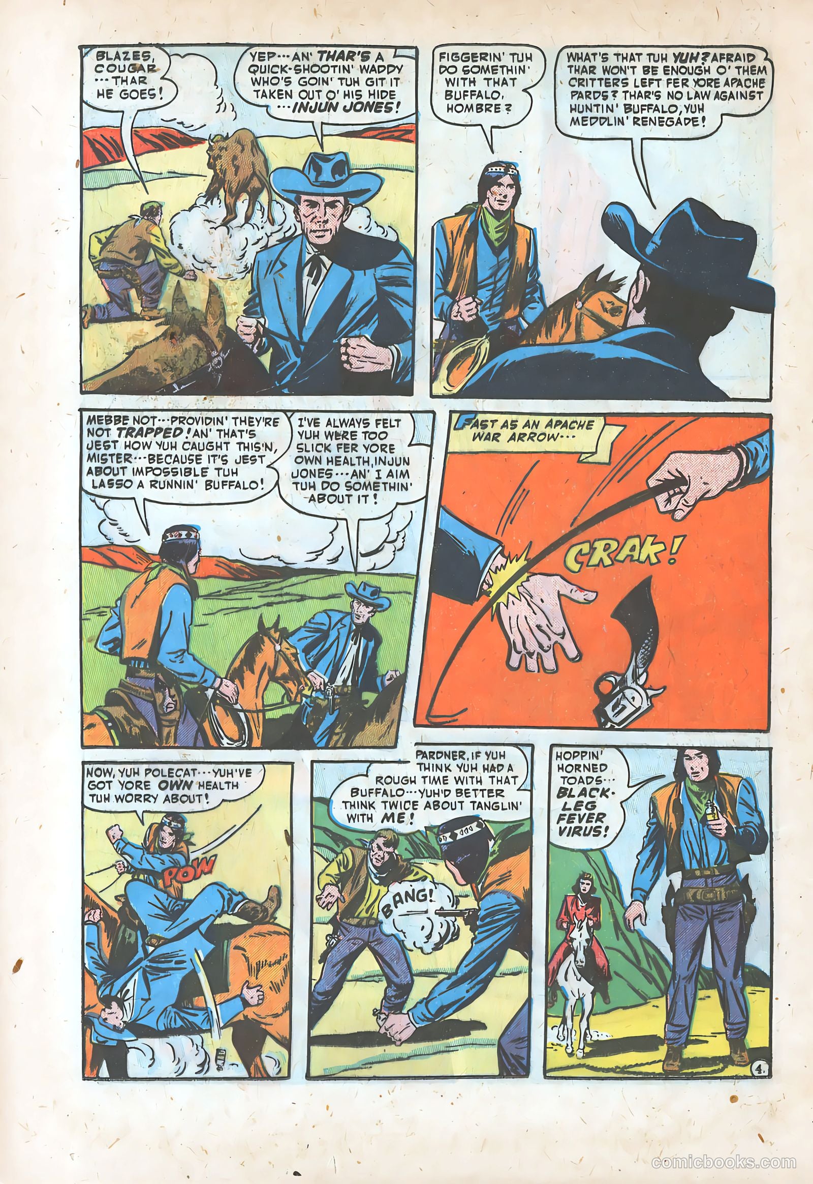 Blazing West #14 (1950) — page 30 of 52