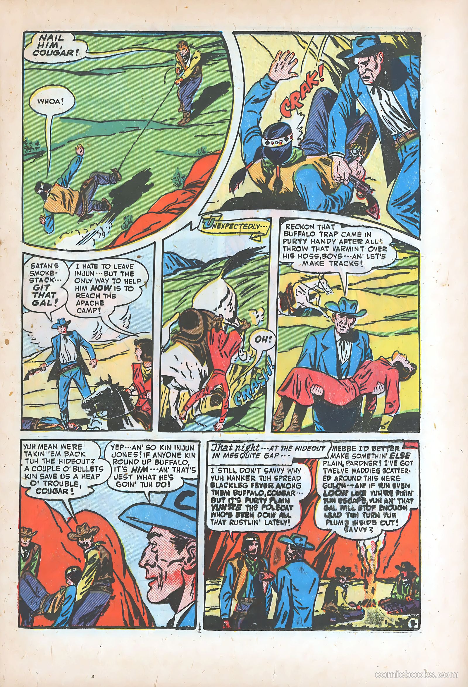 Blazing West #14 (1950) — page 31 of 52