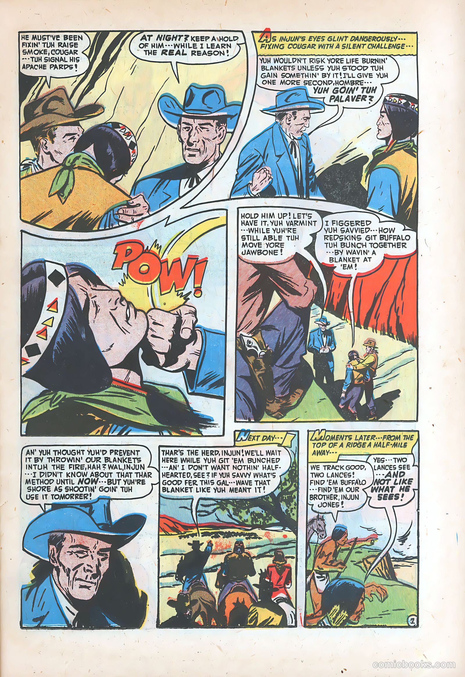 Blazing West #14 (1950) — page 33 of 52