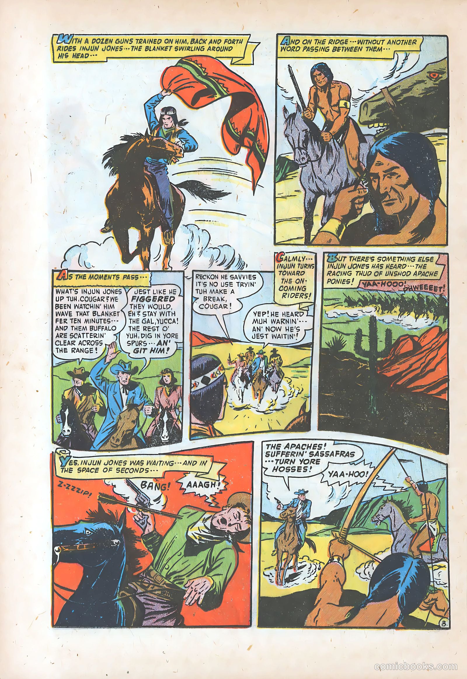 Blazing West #14 (1950) — page 34 of 52