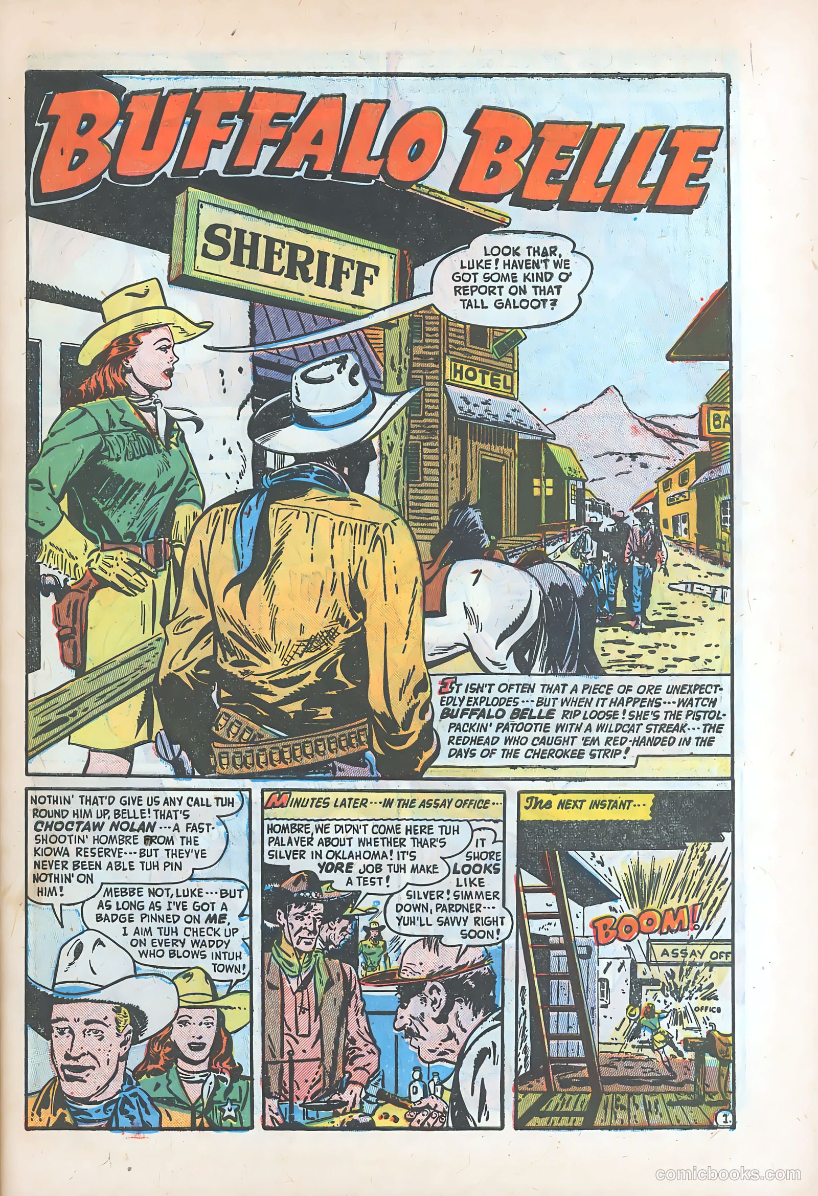 Blazing West #14 (1950) — page 39 of 52