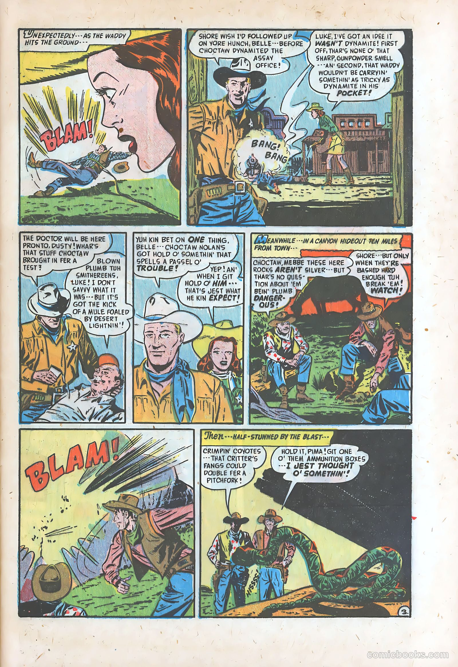 Blazing West #14 (1950) — page 41 of 52
