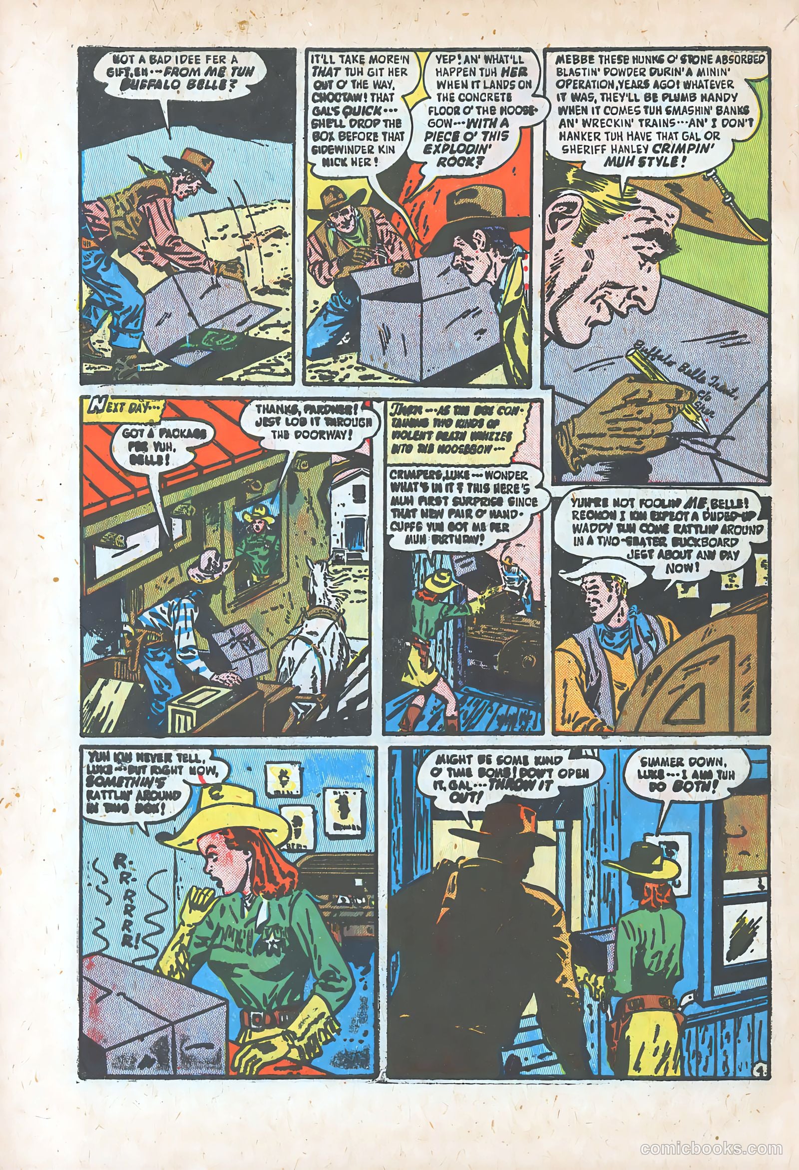 Blazing West #14 (1950) — page 42 of 52