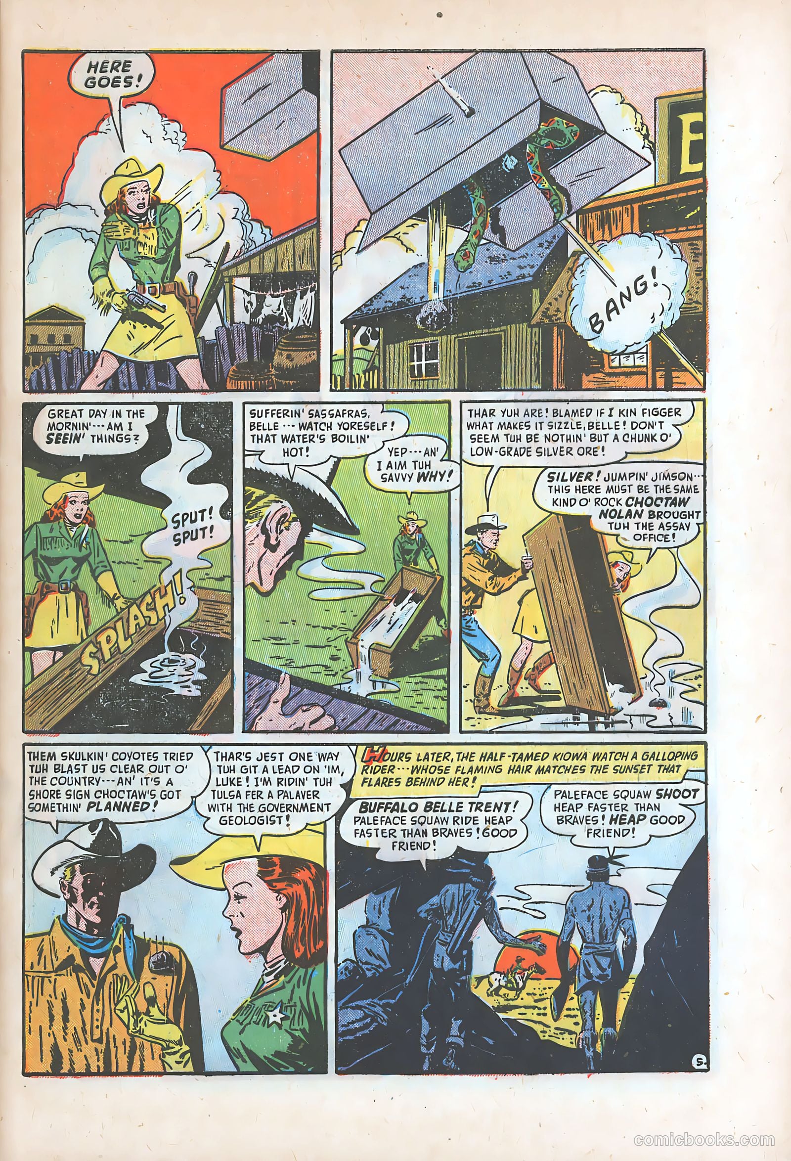 Blazing West #14 (1950) — page 43 of 52