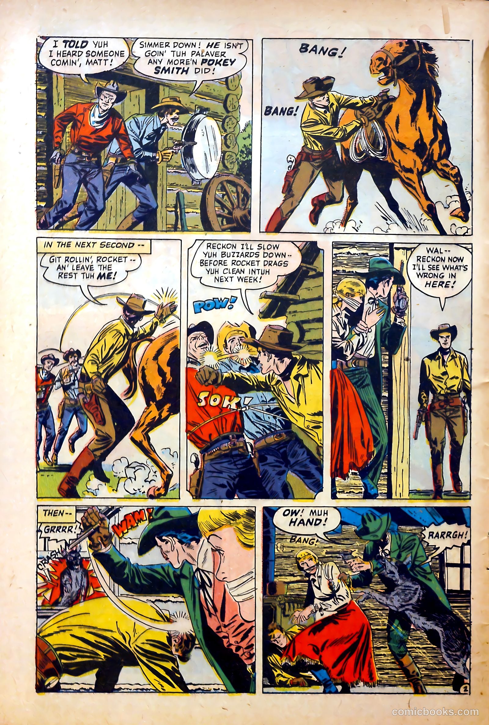 Blazing West #15 (1951) — page 4 of 52