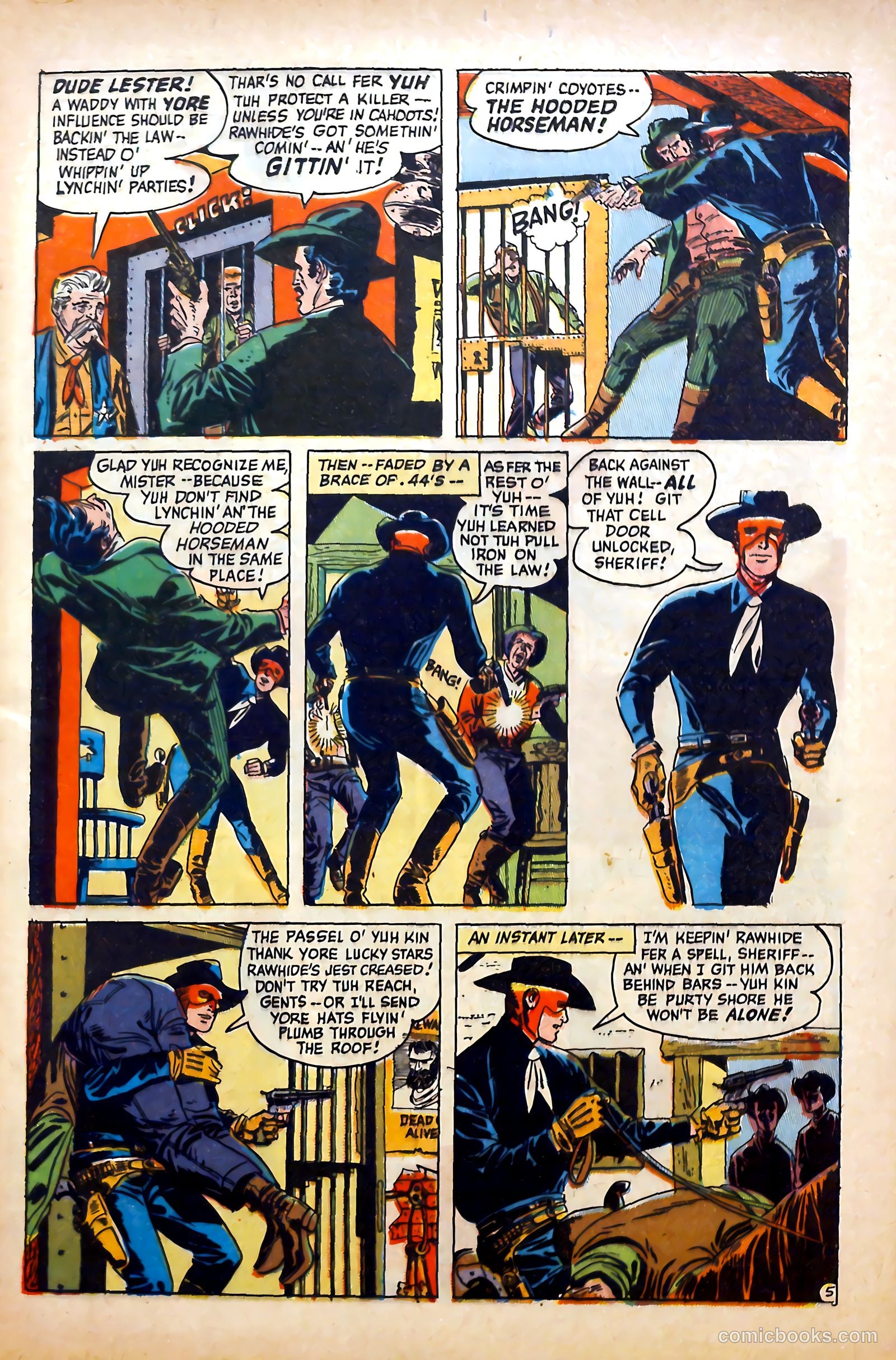 Blazing West #15 (1951) — page 7 of 52