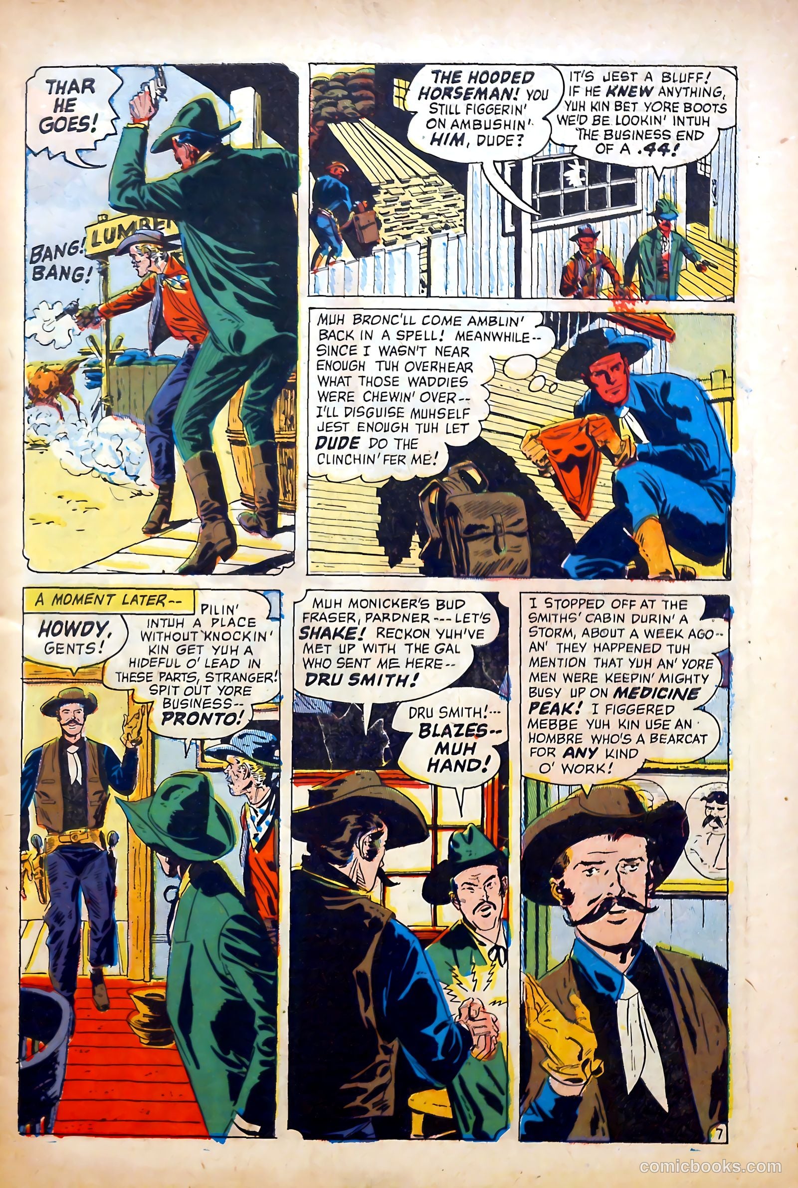 Blazing West #15 (1951) — page 9 of 52