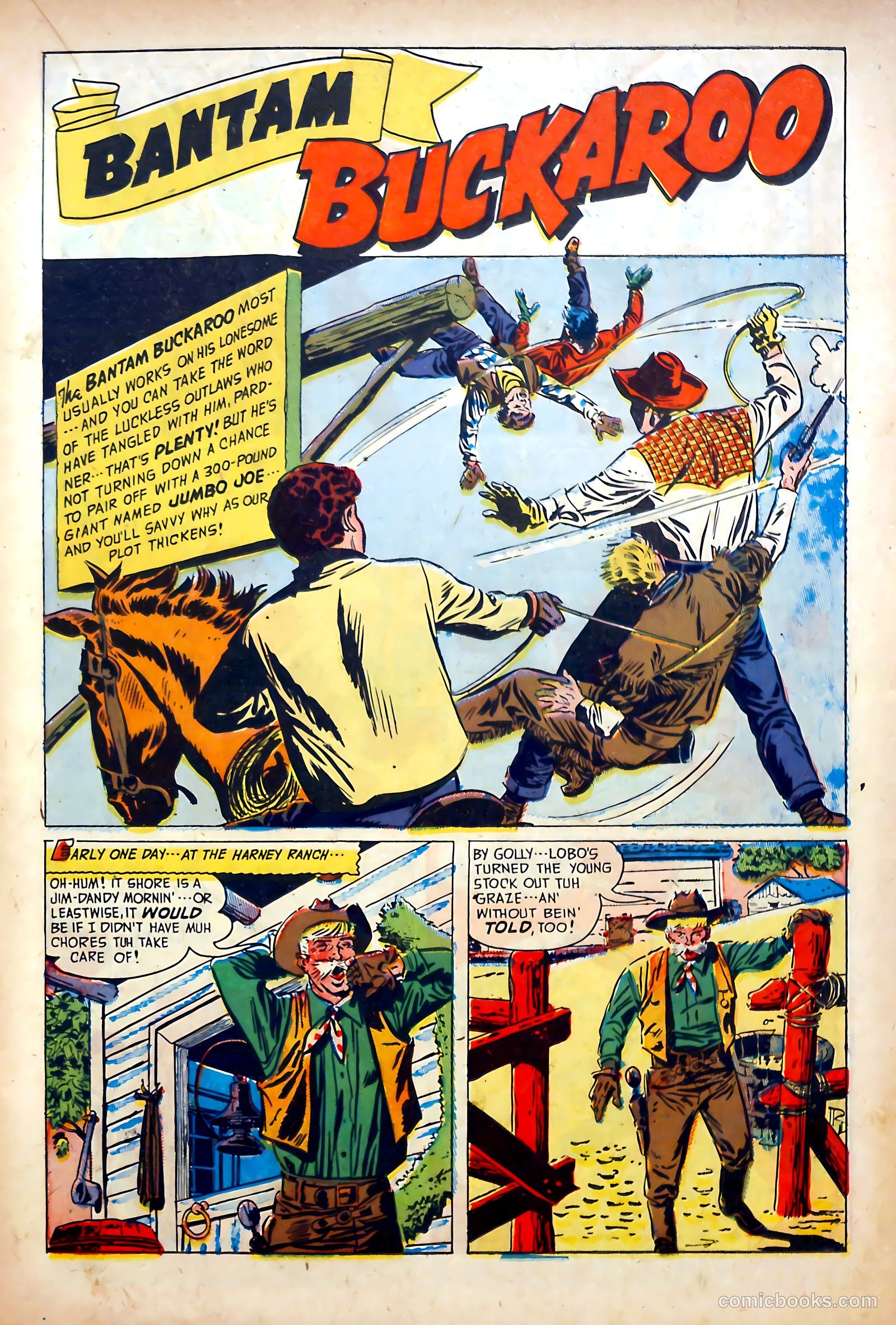 Blazing West #15 (1951) — page 33 of 52