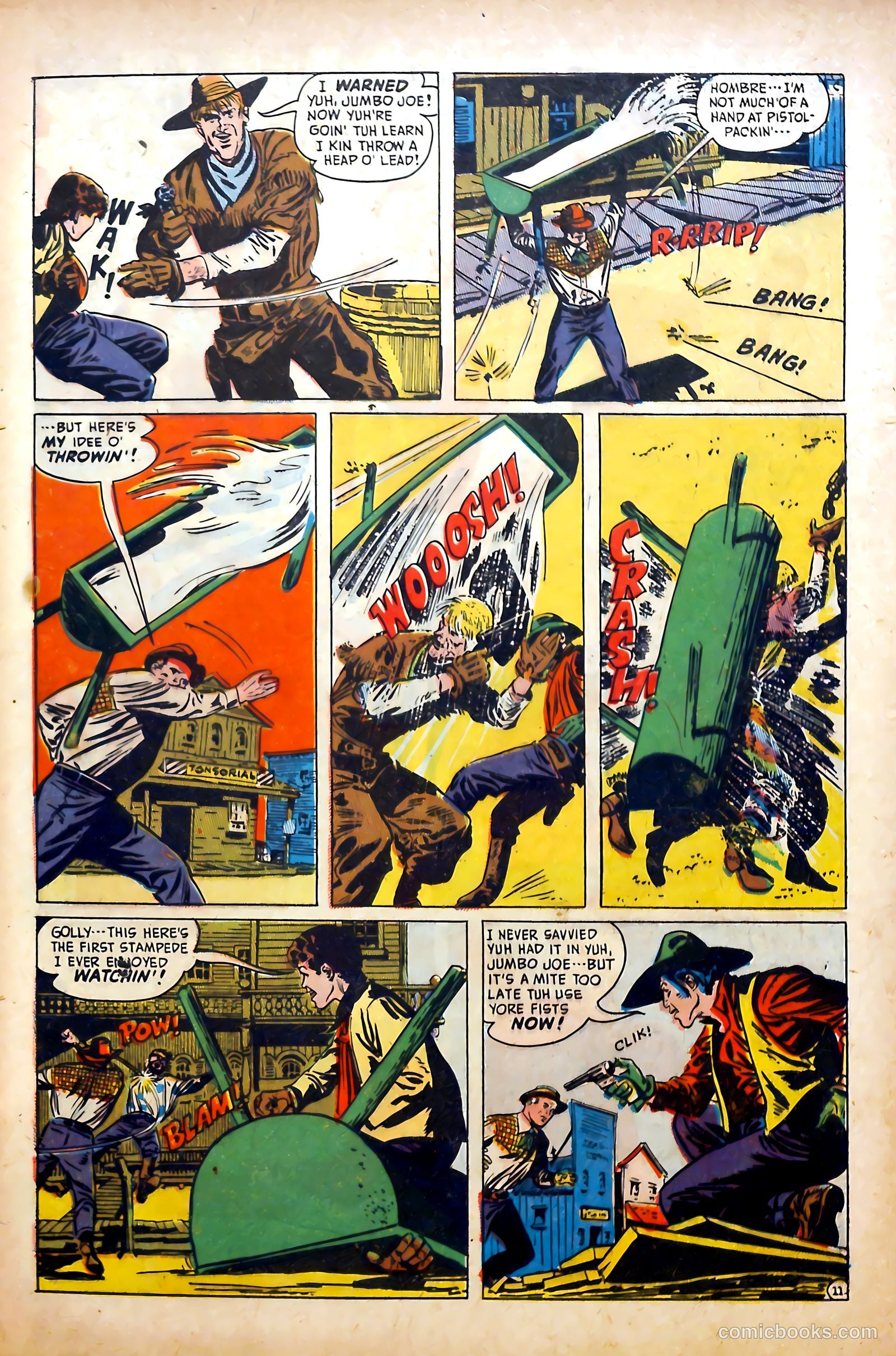 Blazing West #15 (1951) — page 43 of 52