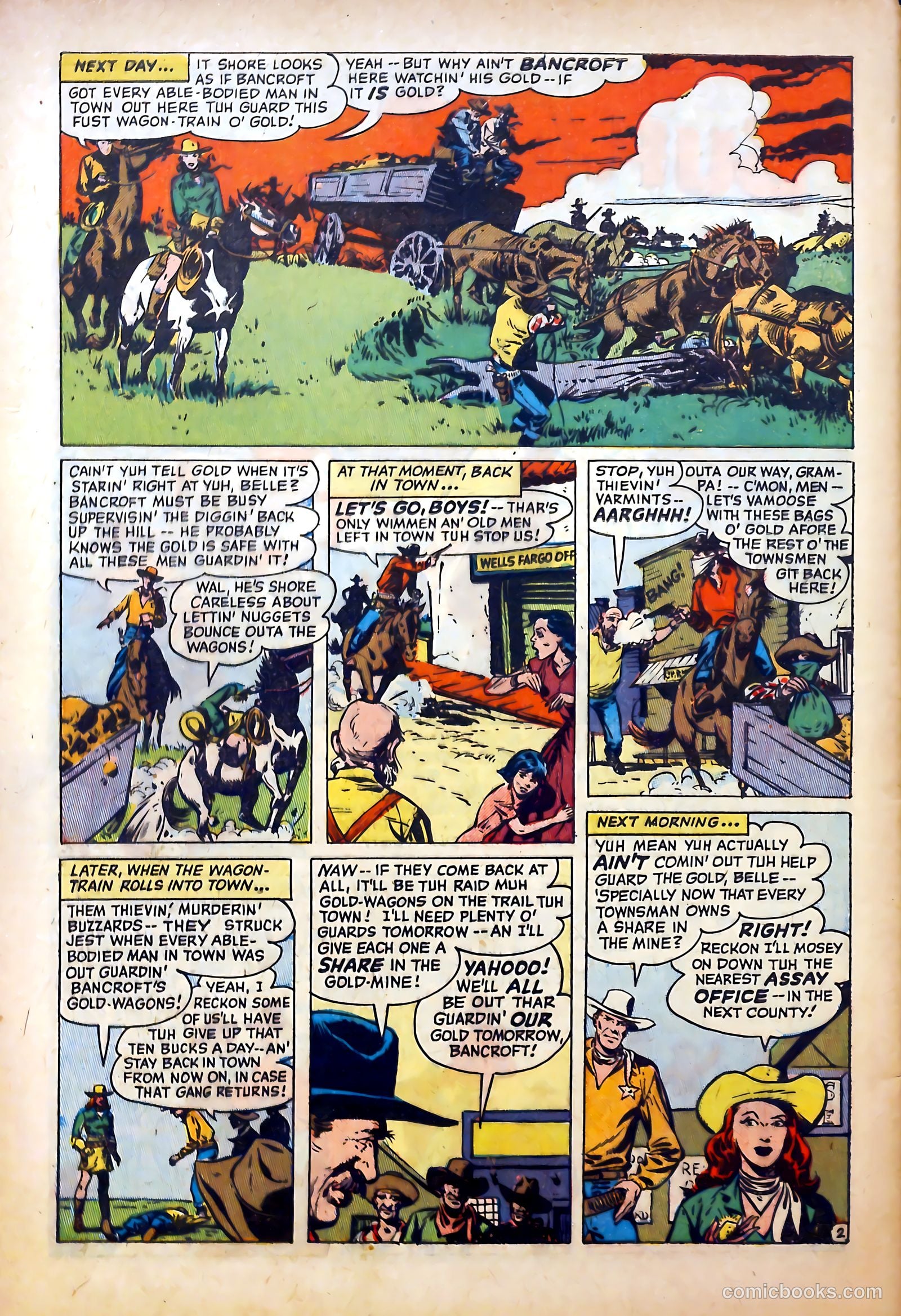 Blazing West #15 (1951) — page 48 of 52