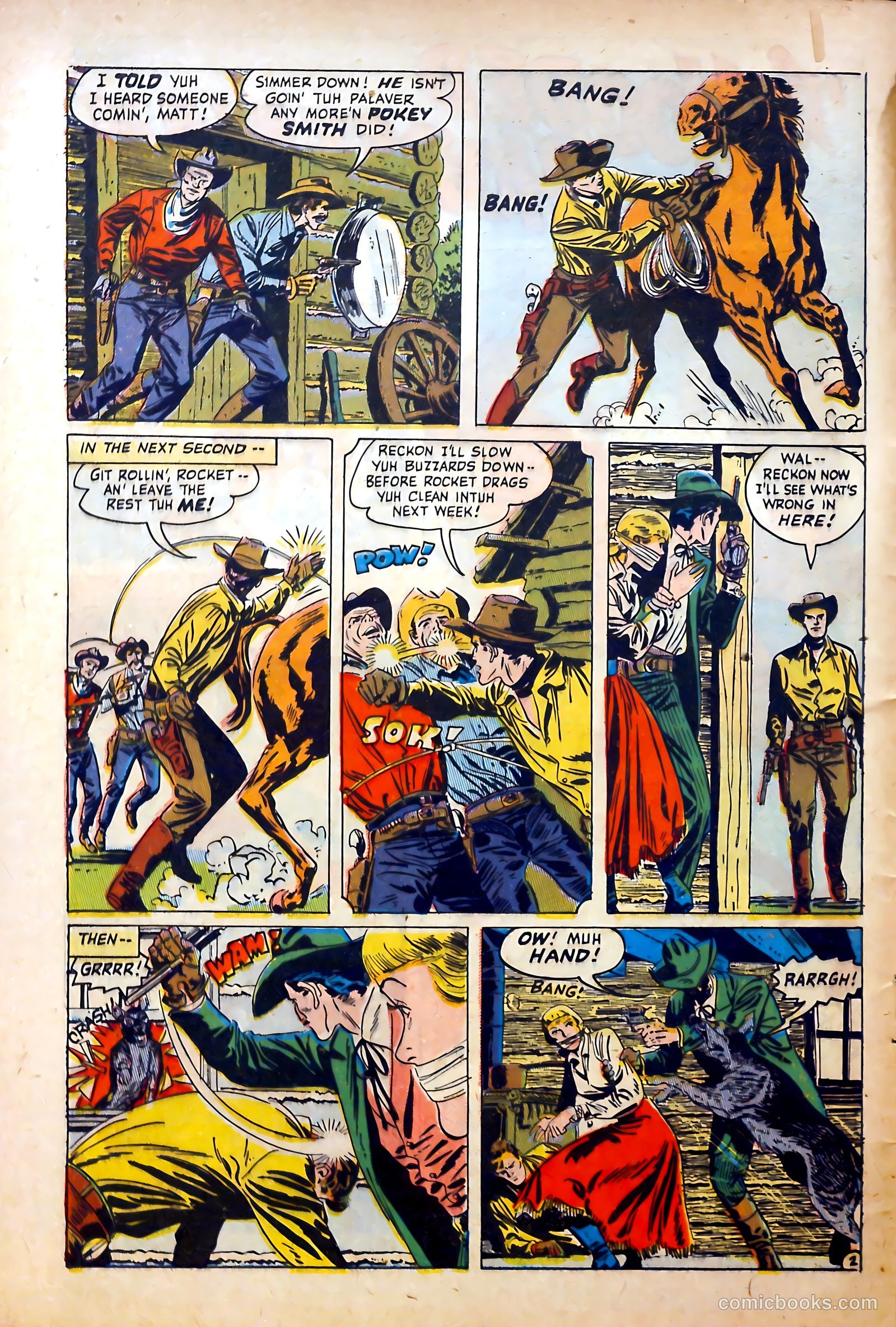 Blazing West #15 (1951) — page 4 of 52