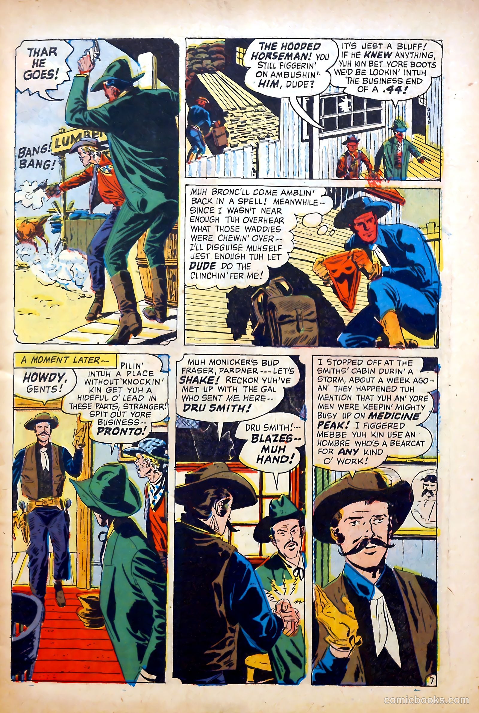 Blazing West #15 (1951) — page 9 of 52