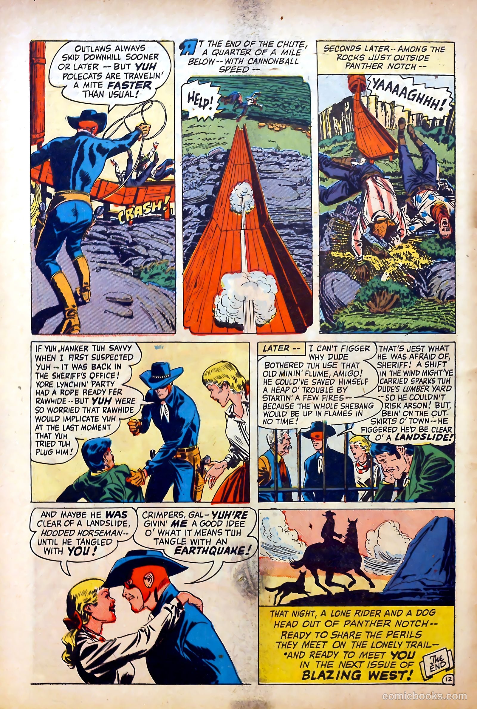 Blazing West #15 (1951) — page 14 of 52