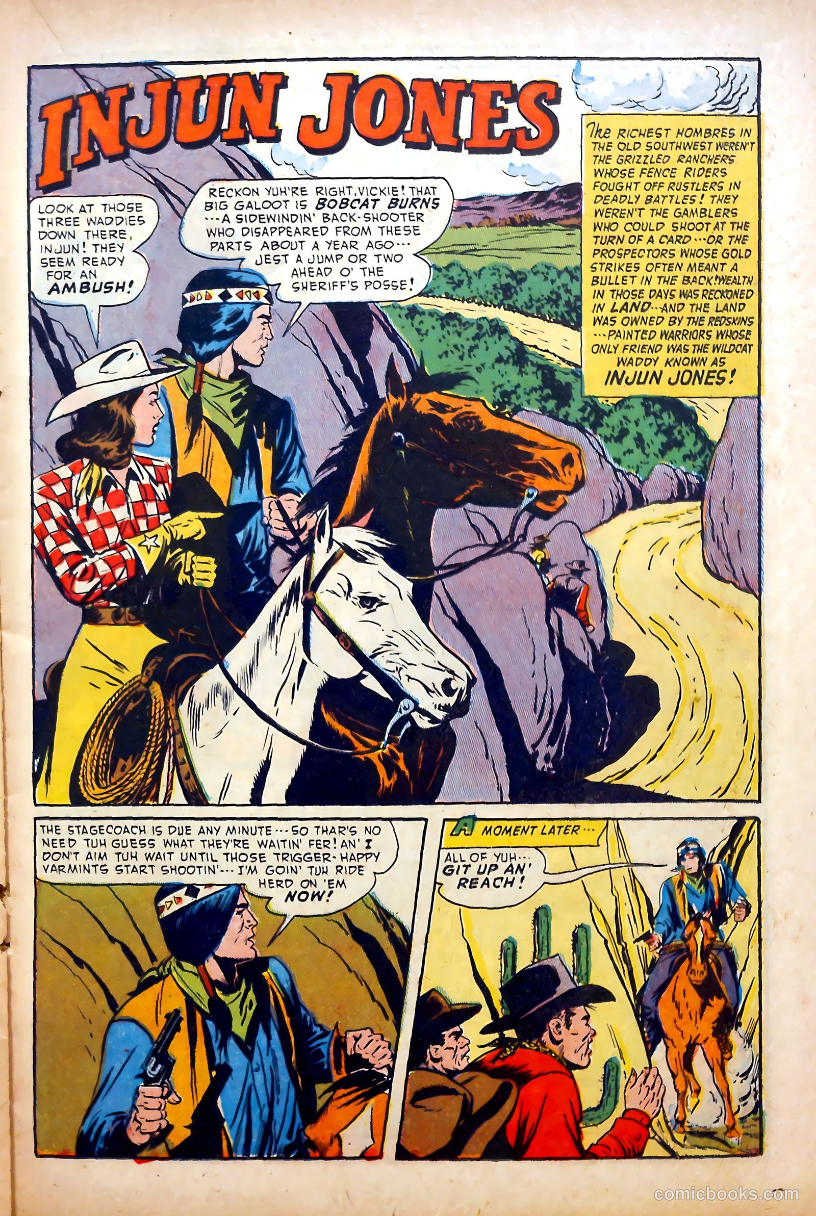 Blazing West #15 (1951) — page 17 of 52