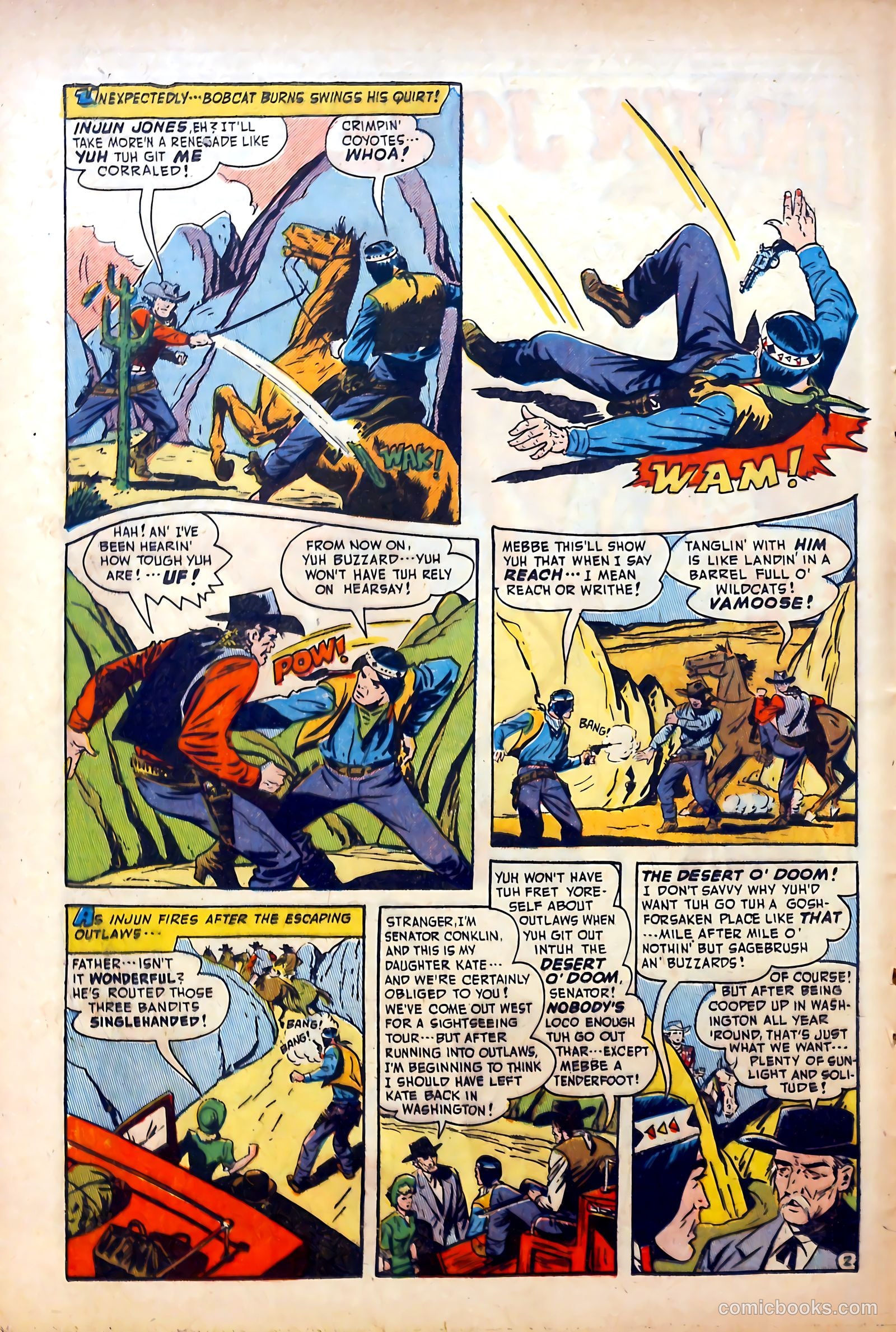 Blazing West #15 (1951) — page 18 of 52