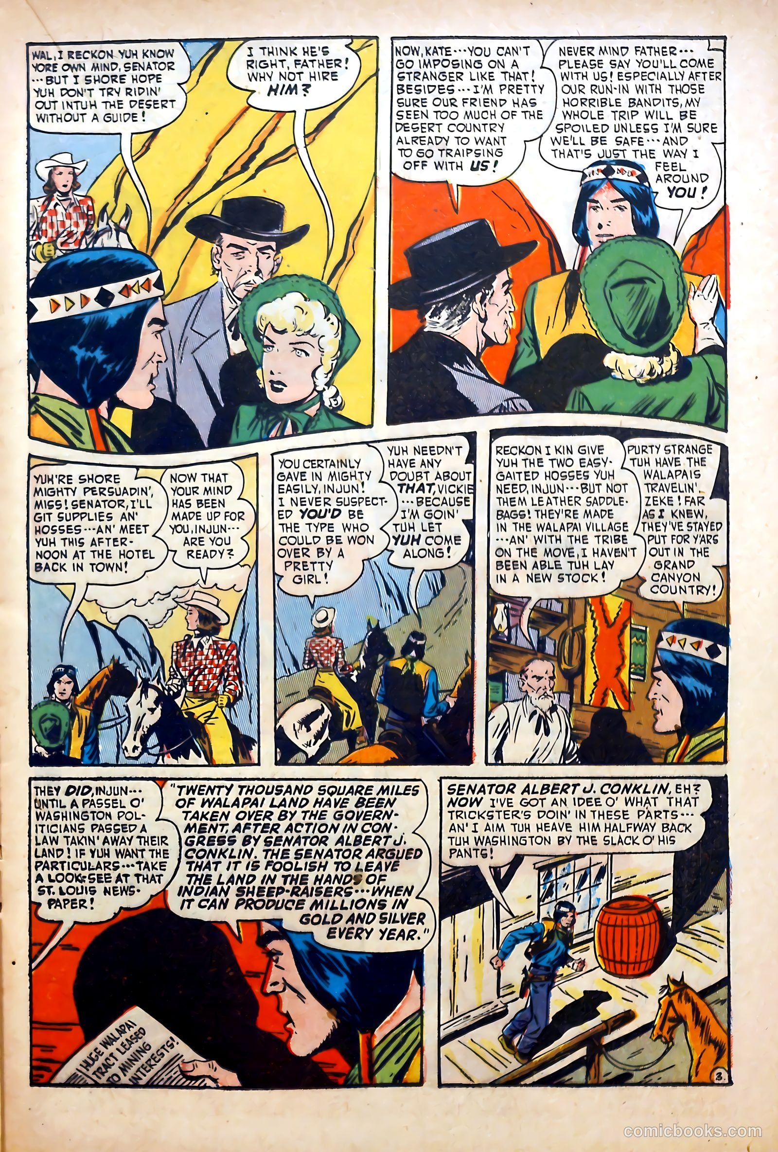Blazing West #15 (1951) — page 19 of 52