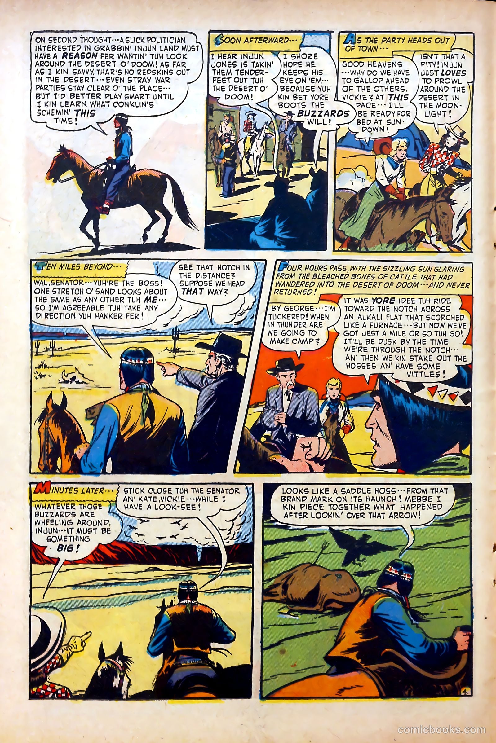 Blazing West #15 (1951) — page 20 of 52
