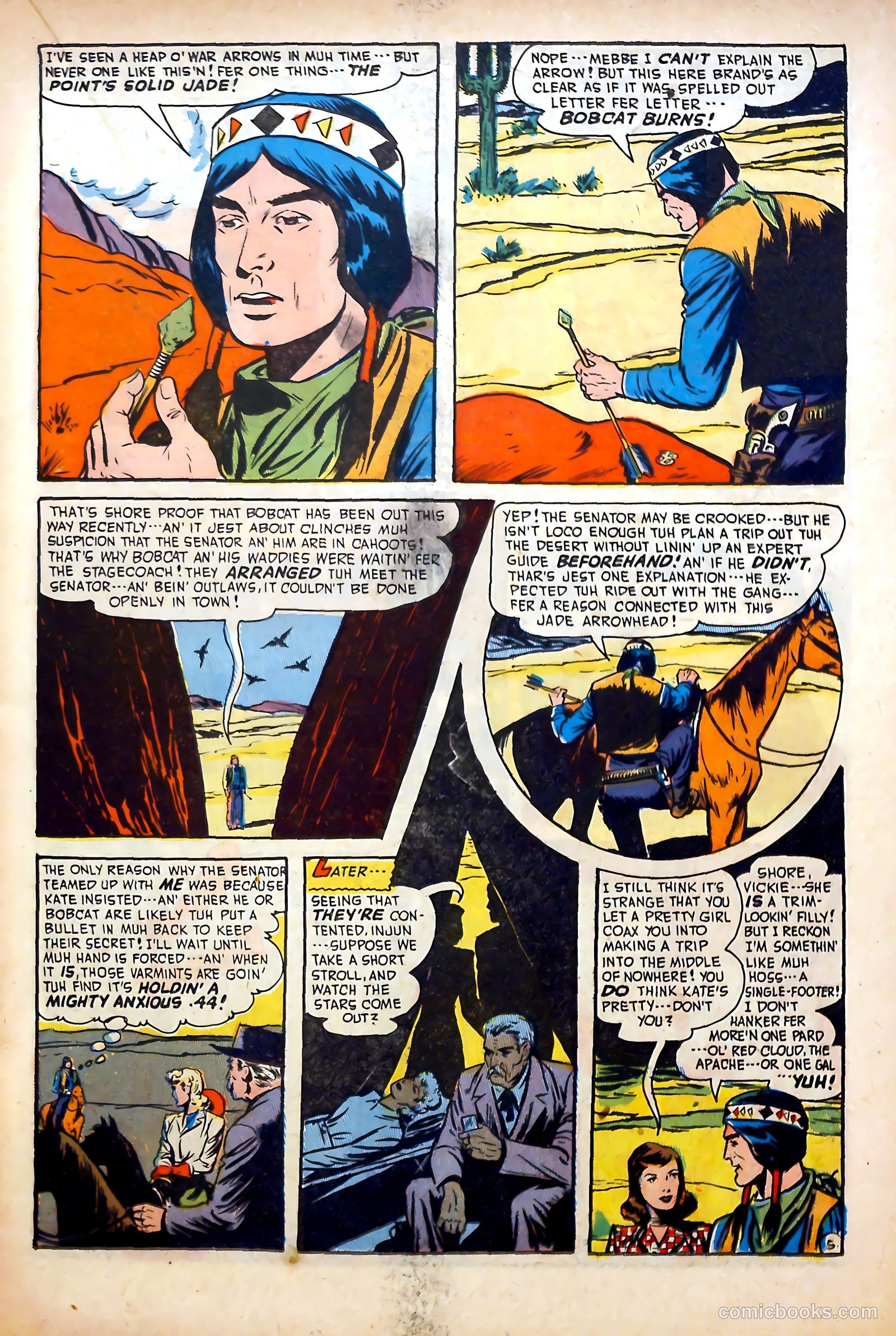Blazing West #15 (1951) — page 21 of 52