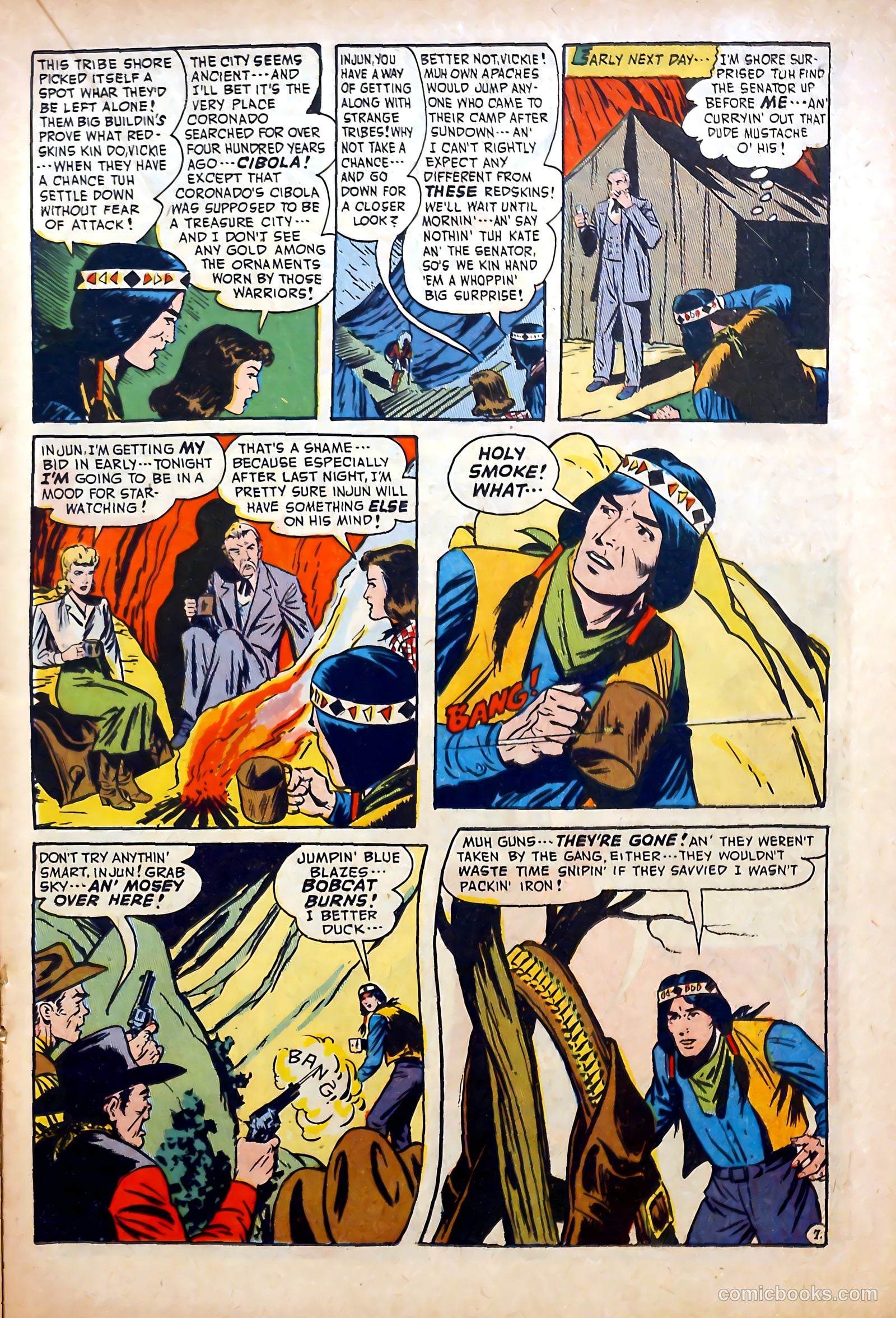 Blazing West #15 (1951) — page 23 of 52