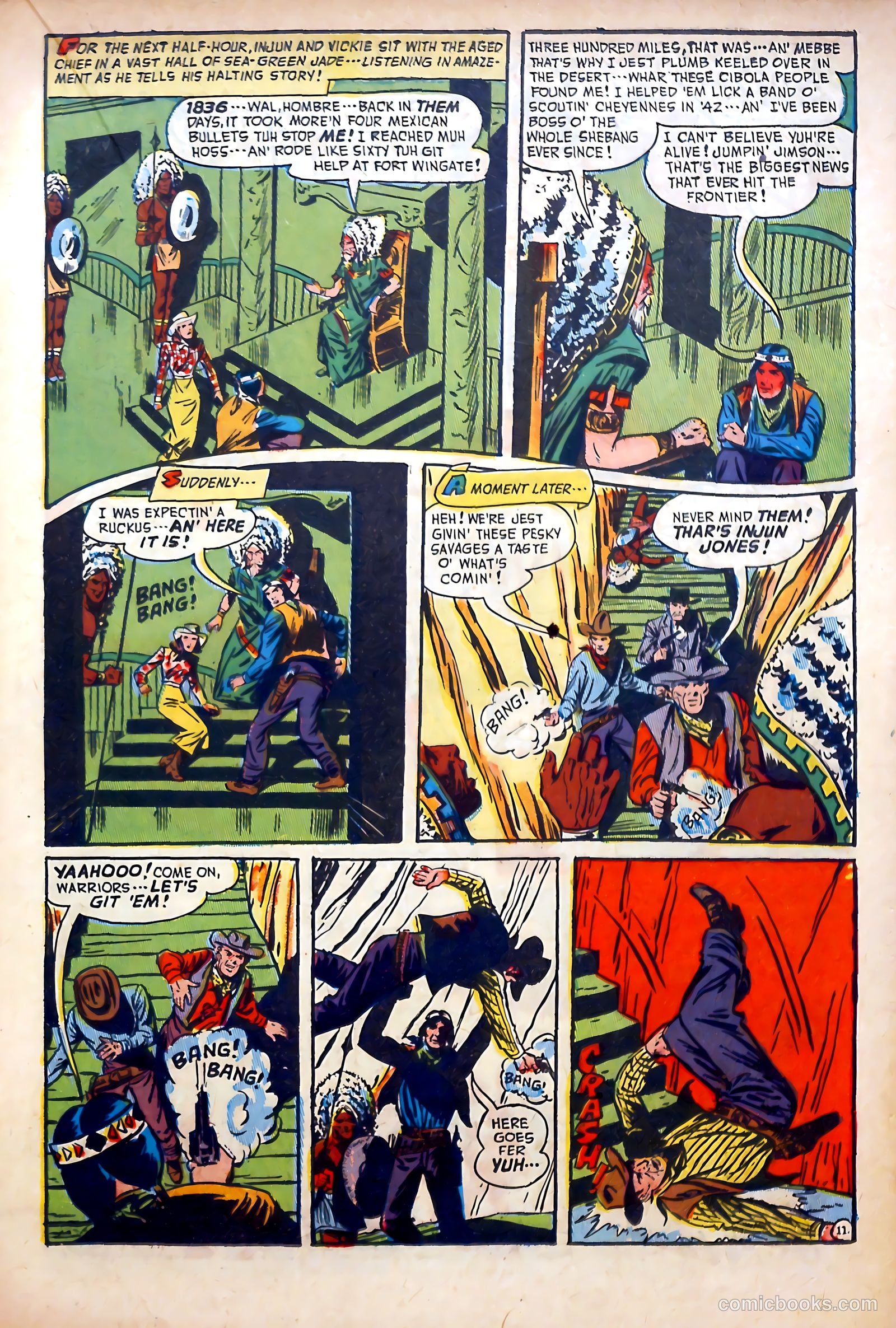 Blazing West #15 (1951) — page 27 of 52