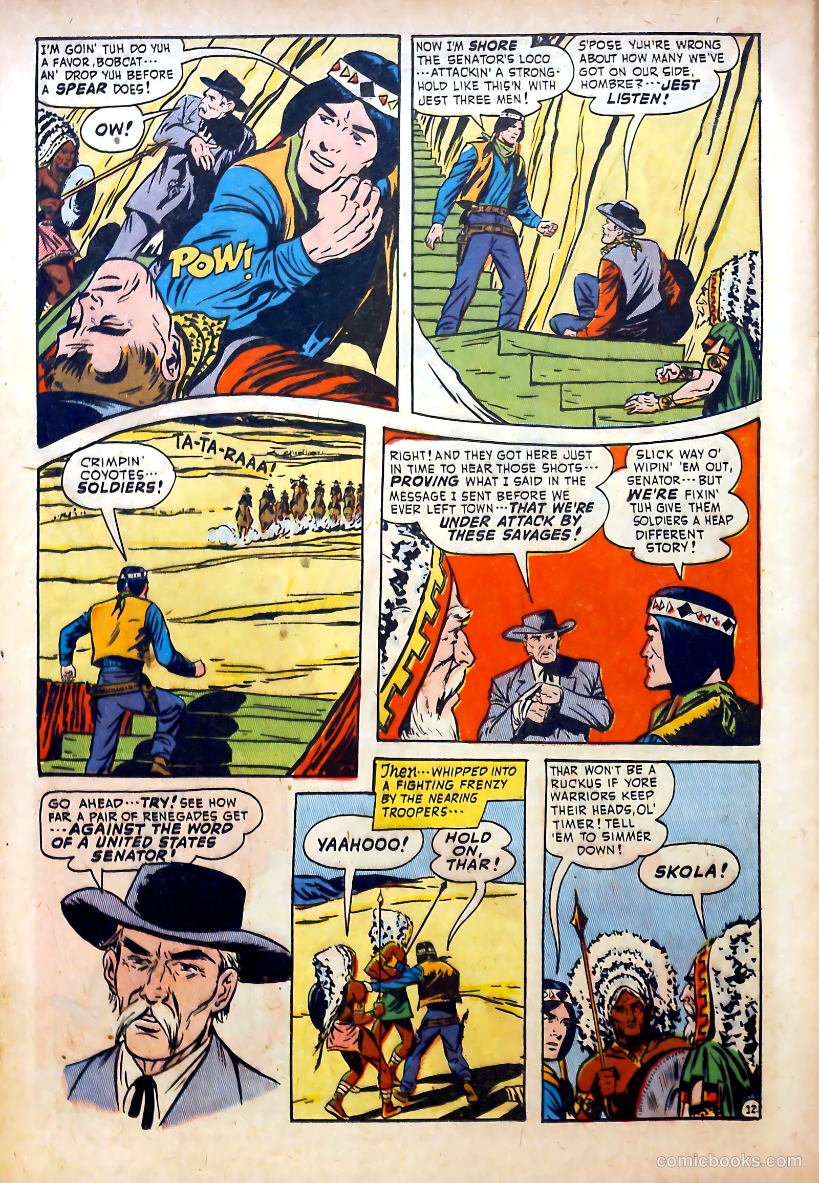 Blazing West #15 (1951) — page 28 of 52