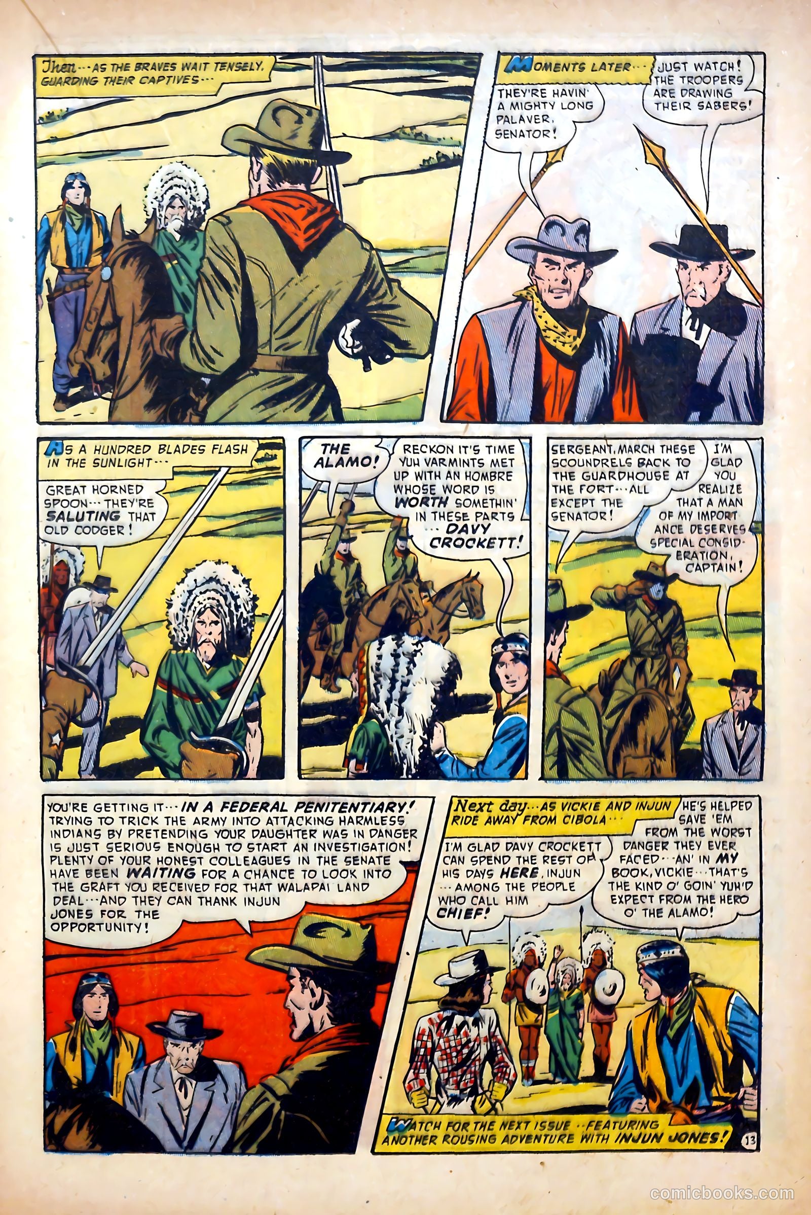 Blazing West #15 (1951) — page 29 of 52