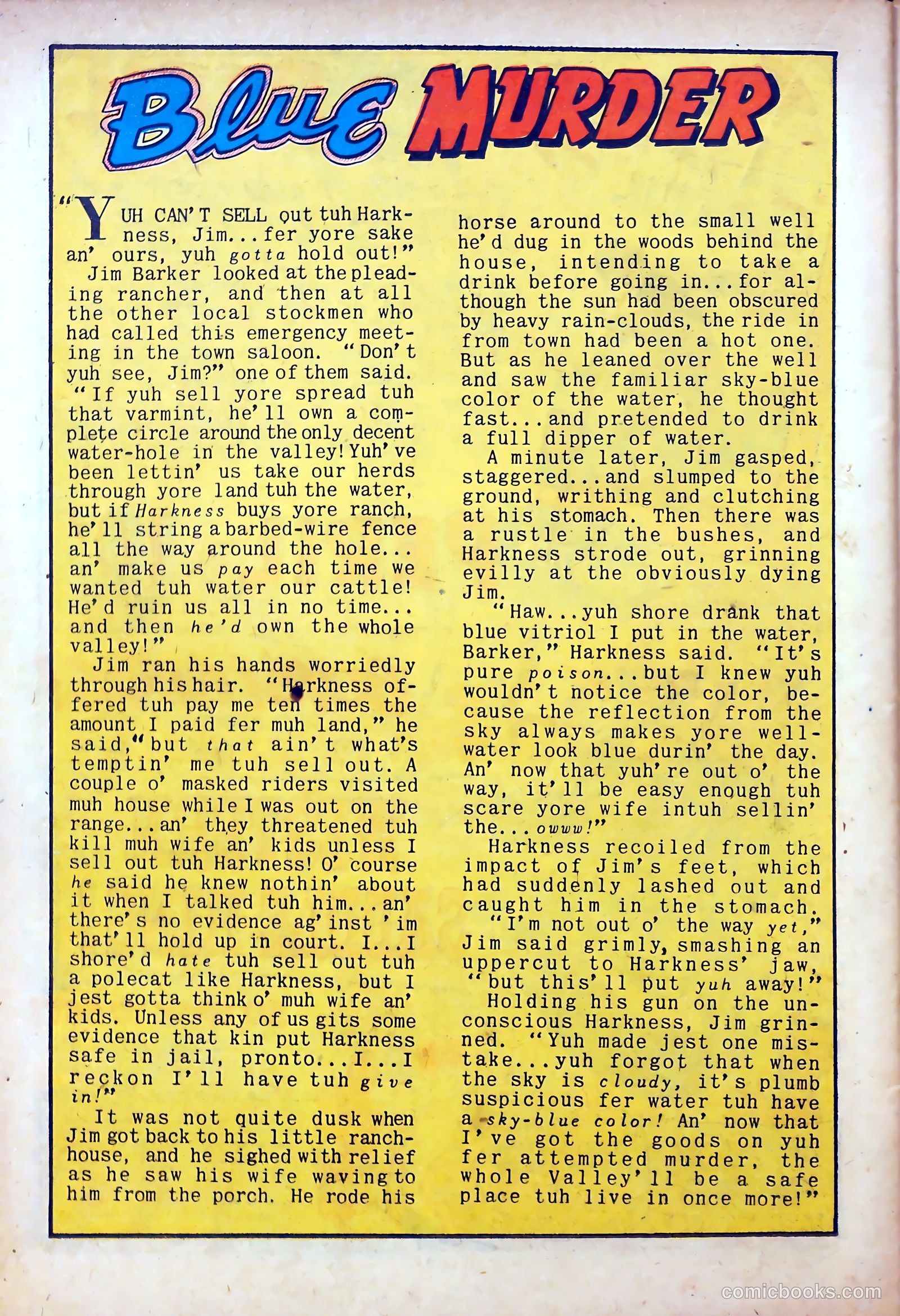 Blazing West #15 (1951) — page 32 of 52