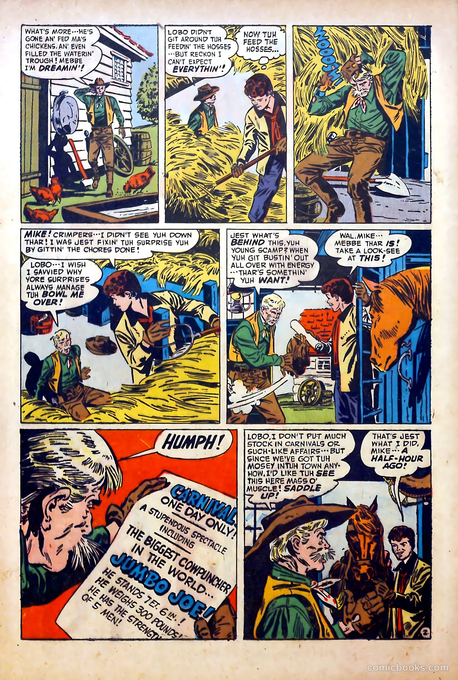 Blazing West #15 (1951) — page 34 of 52