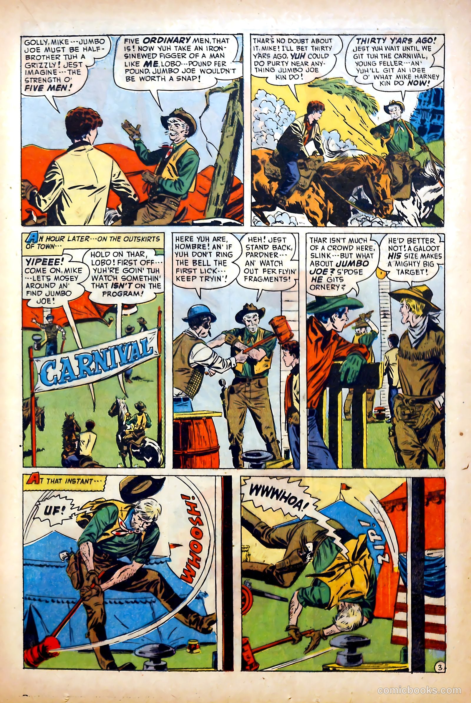 Blazing West #15 (1951) — page 35 of 52