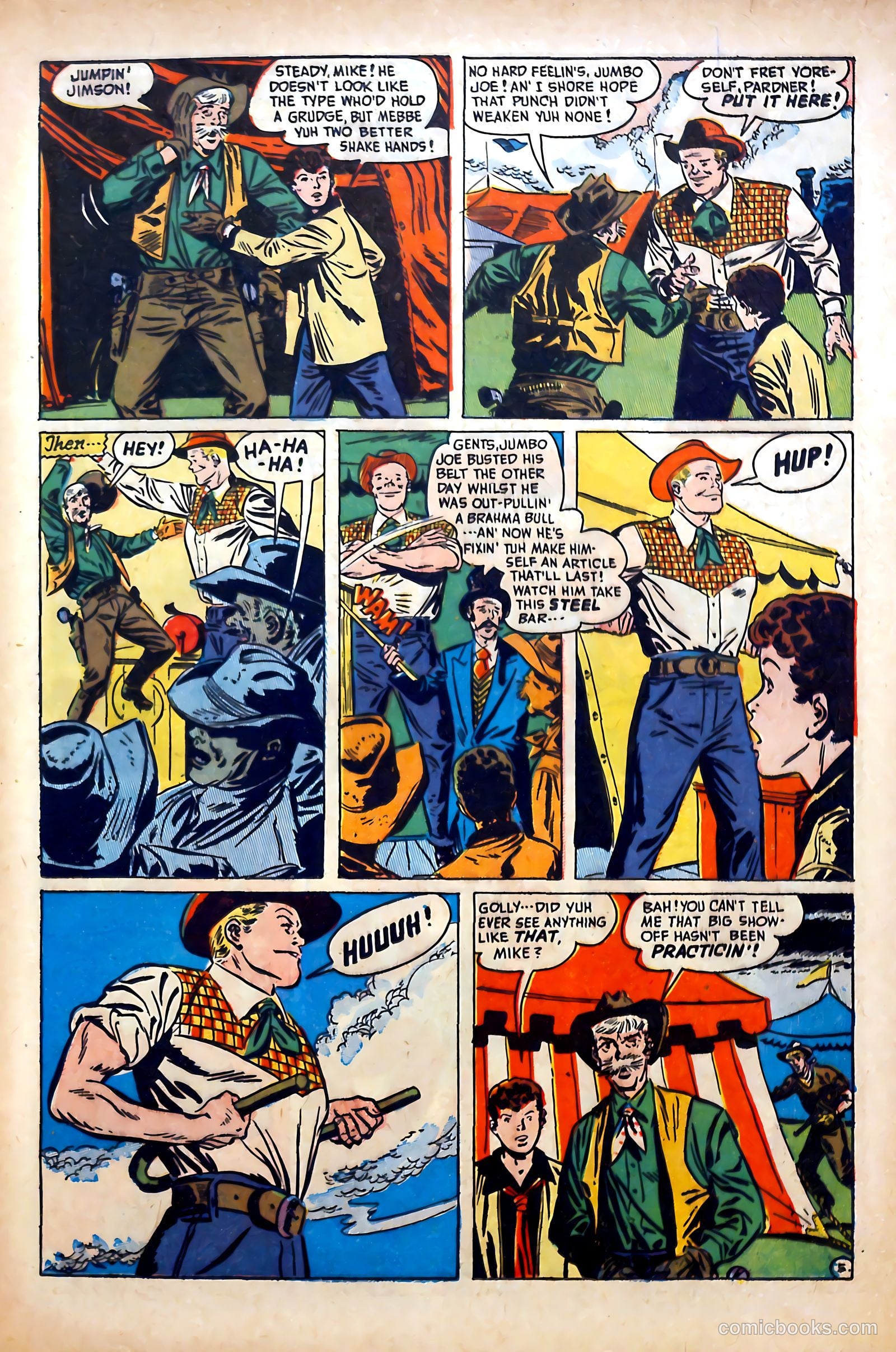 Blazing West #15 (1951) — page 37 of 52
