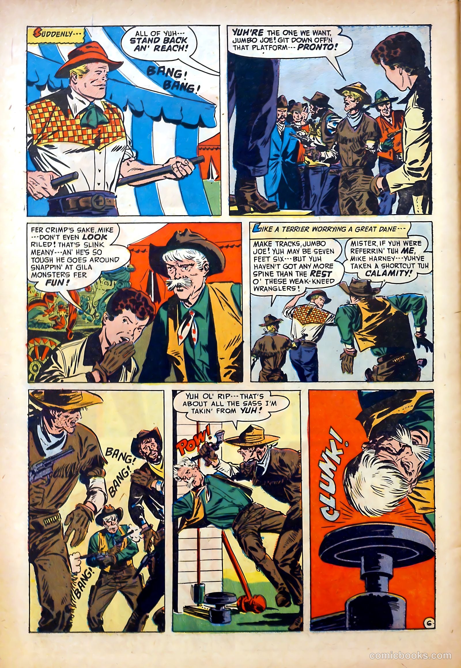 Blazing West #15 (1951) — page 38 of 52