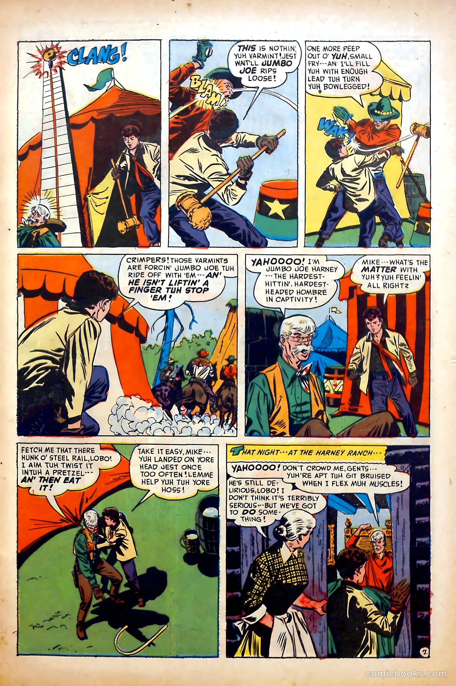 Blazing West #15 (1951) — page 39 of 52