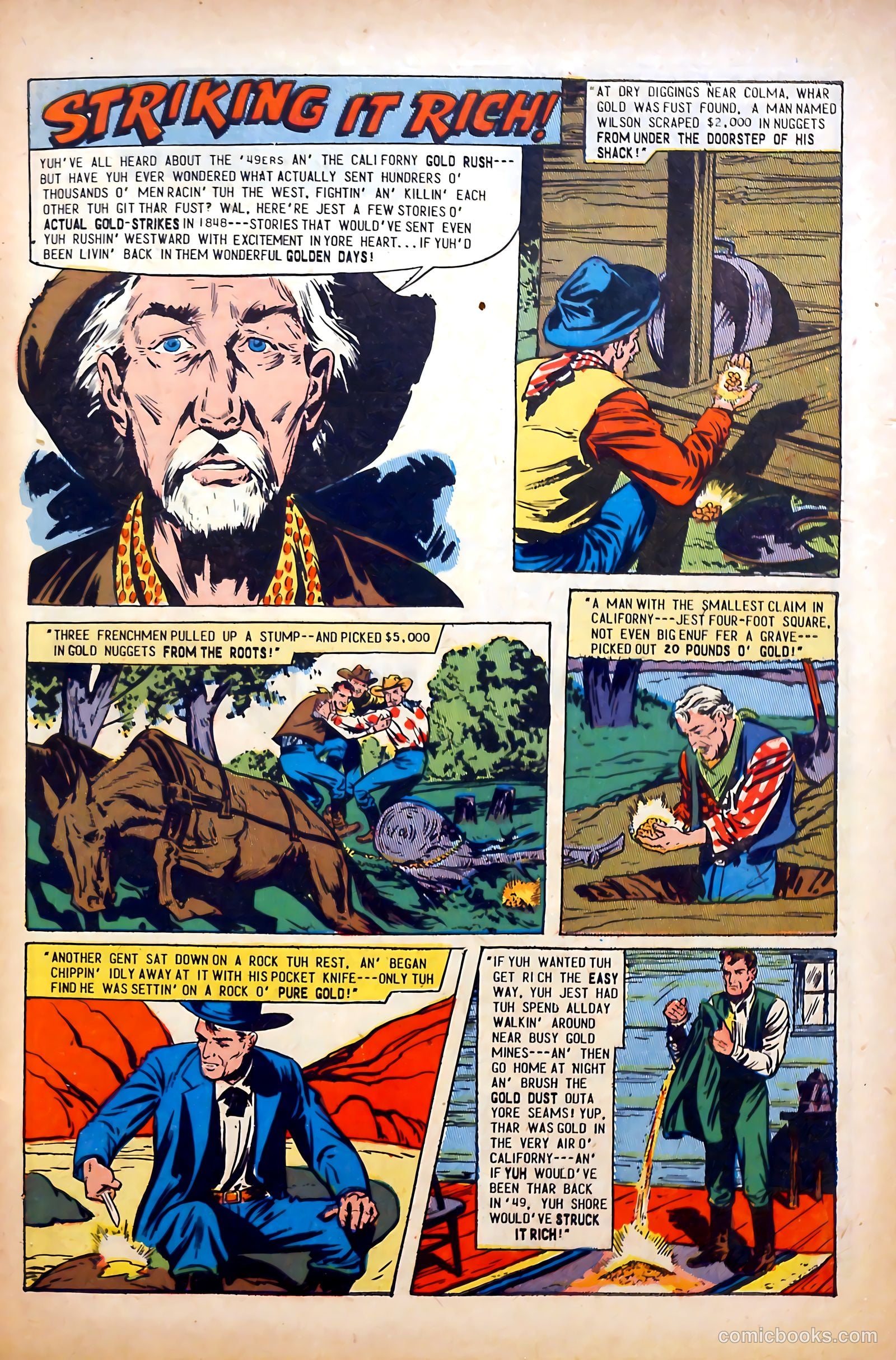 Blazing West #15 (1951) — page 45 of 52
