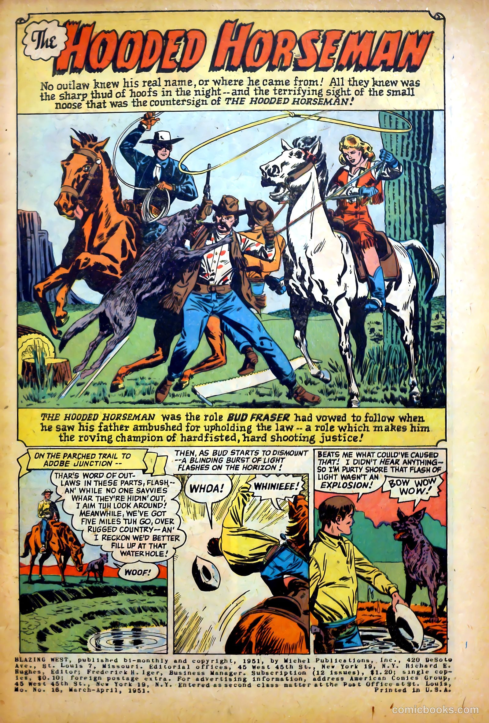 Blazing West #16 (1951) — page 3 of 52